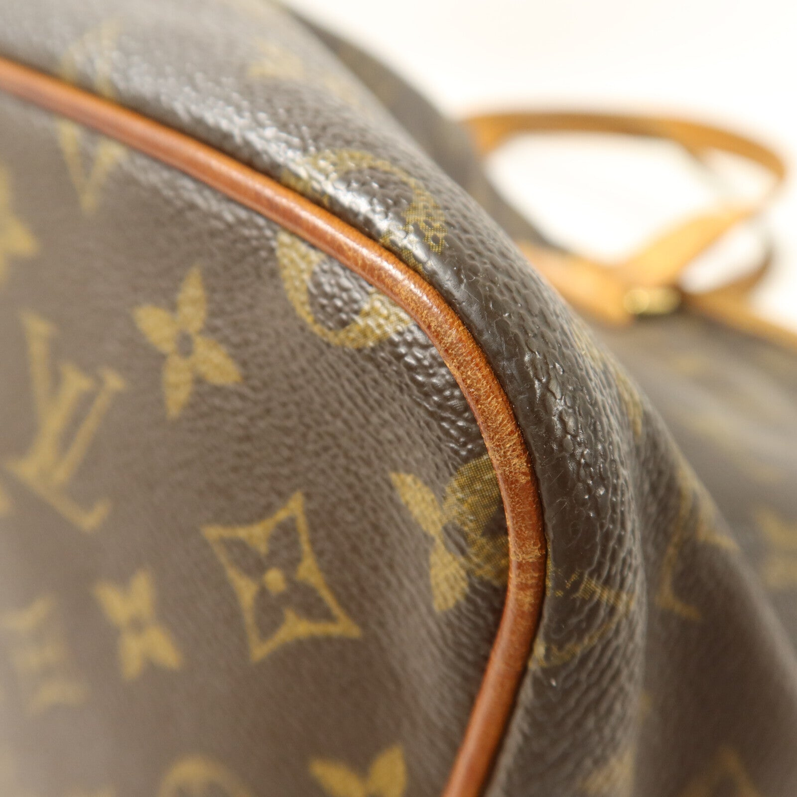 LOUIS VUITTON Monogram Palermo PM手挽肩背兩用袋棕色