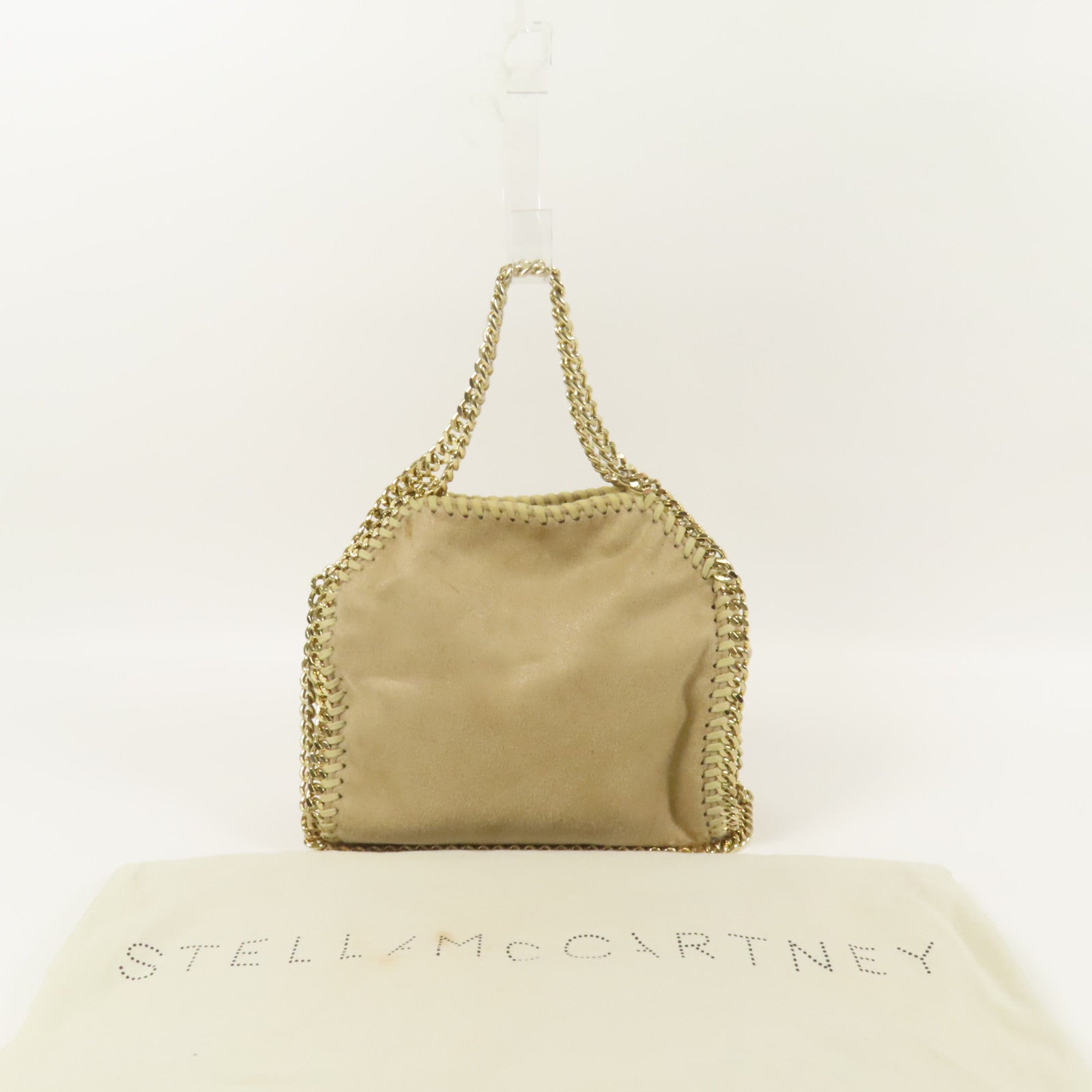 SELECTION 聚酯纖維Chain Bag金扣鏈帶手挽肩背兩用袋