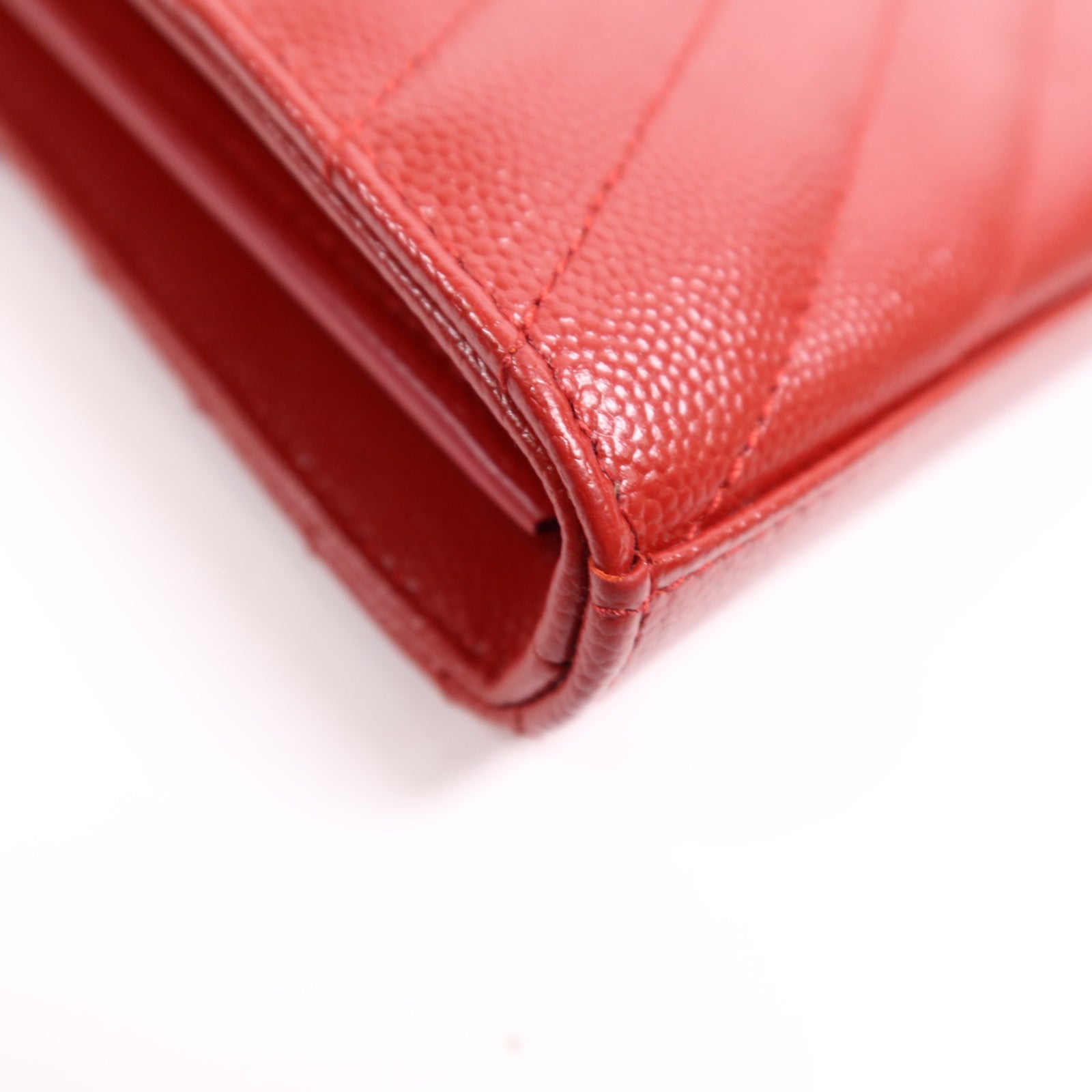 SAINT LAURENT 牛皮皮革Cassandre Envelope金扣鏈帶肩背袋