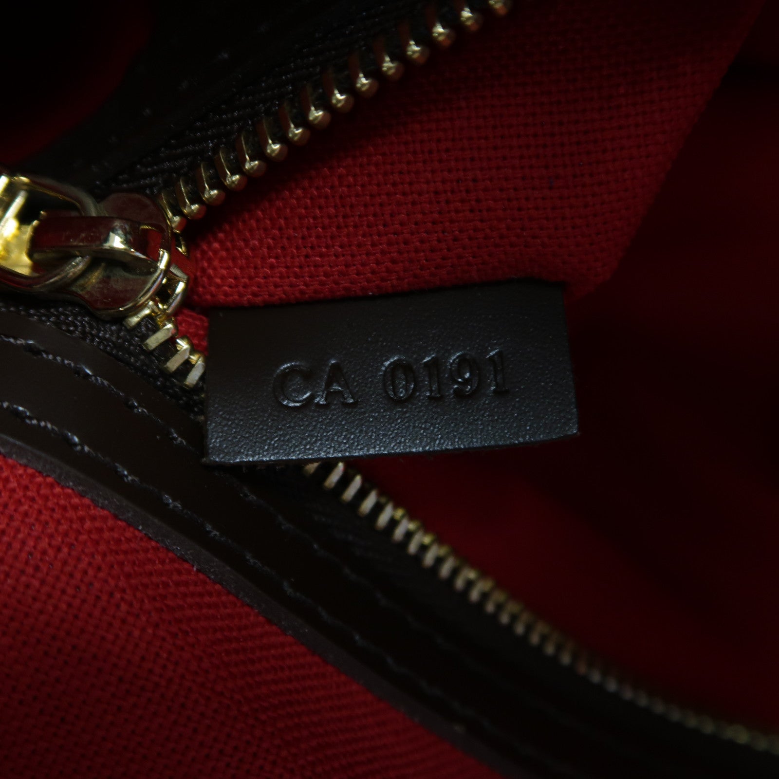 LOUIS VUITTON Damier Cabas Rivington金扣肩背袋啡色