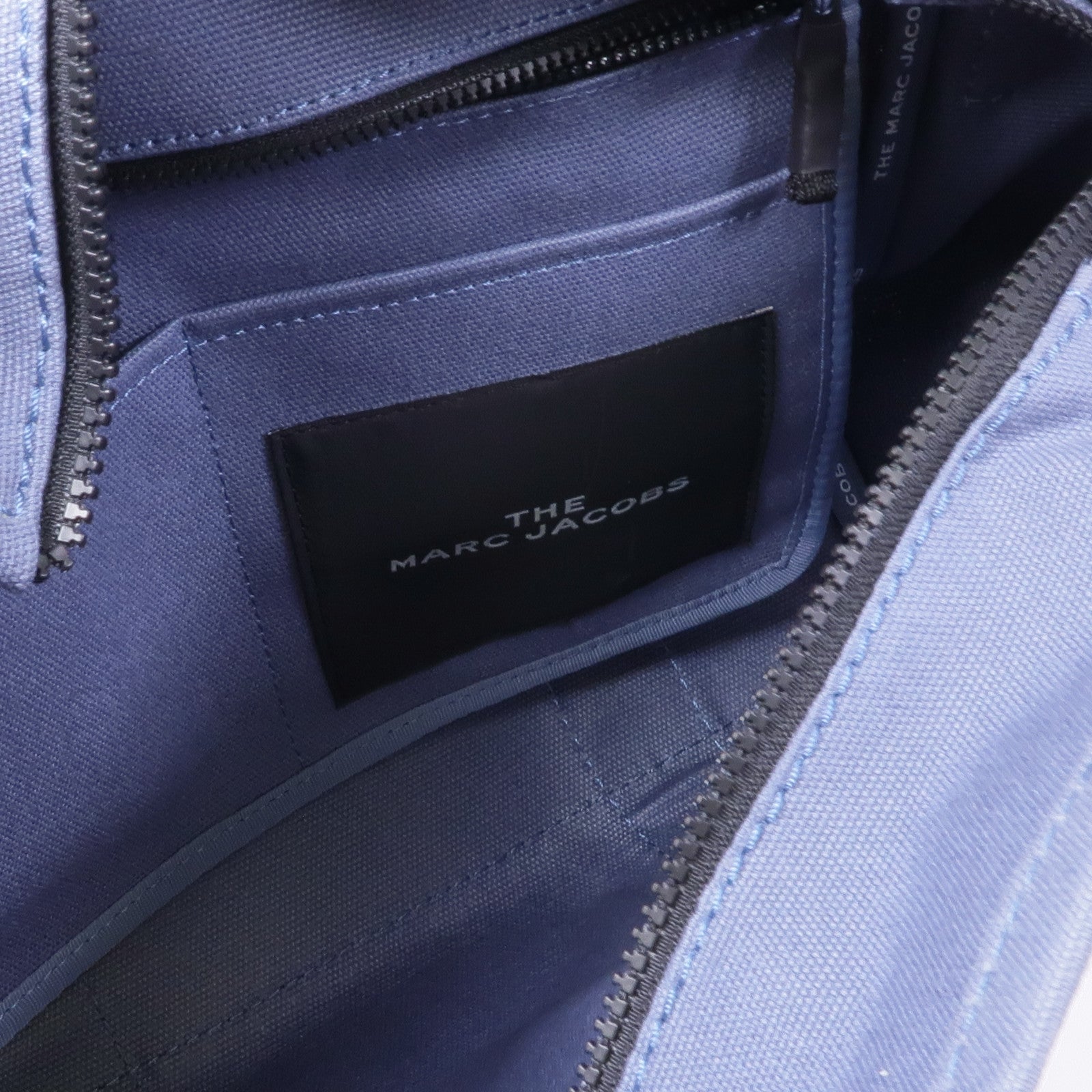 MARC JACOBS 帆布2 Way Shoulder銀扣手挽肩背兩用袋