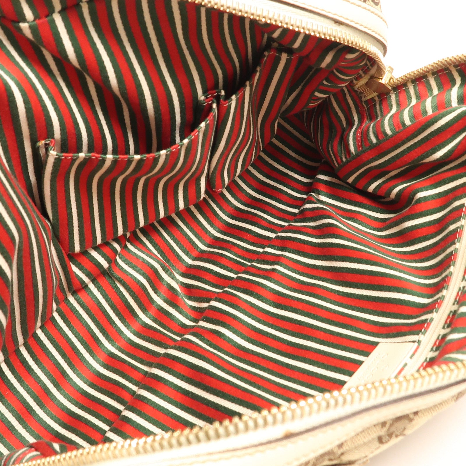 GUCCI 帆布Shoulder Bag金扣肩背袋