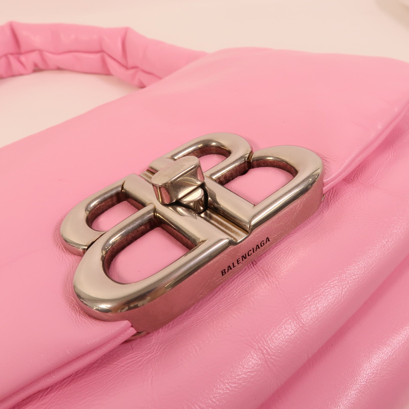 BALENCIAGA 牛皮皮革Monaco Sling Small手挽袋