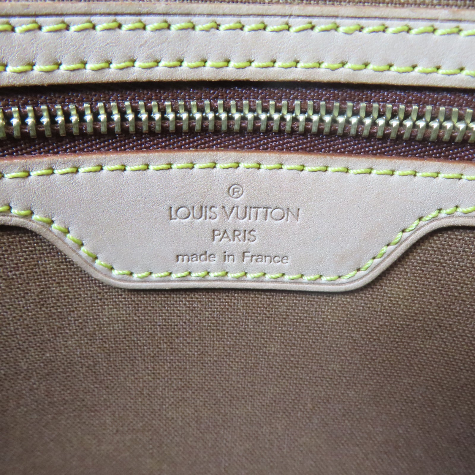 LOUIS VUITTON Monogram Abbeses金扣肩背袋啡色