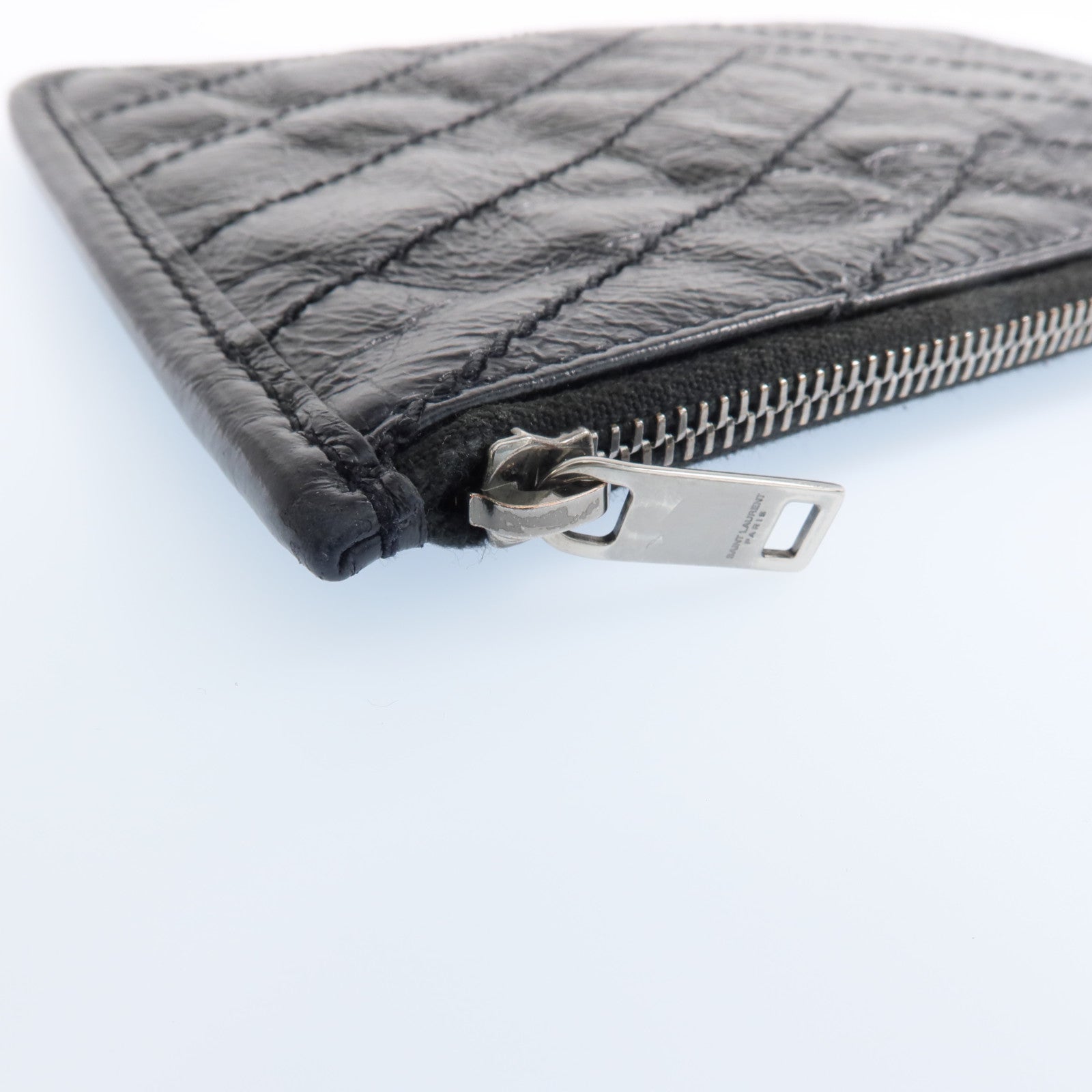 SAINT LAURENT 牛皮皮革Niki Bill Pouch手拿包