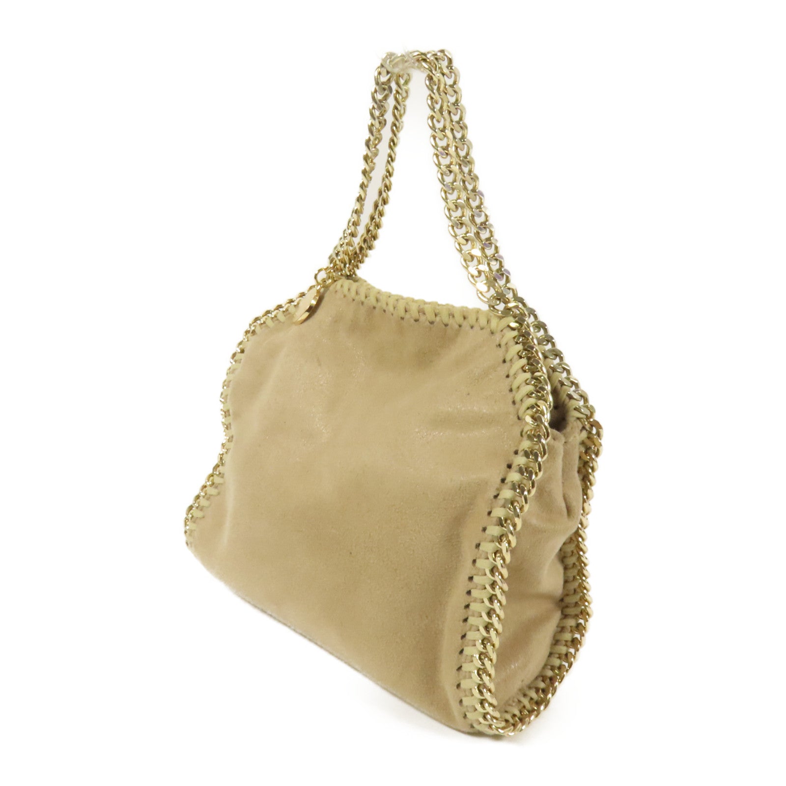 SELECTION 聚酯纖維Chain Bag金扣鏈帶手挽肩背兩用袋