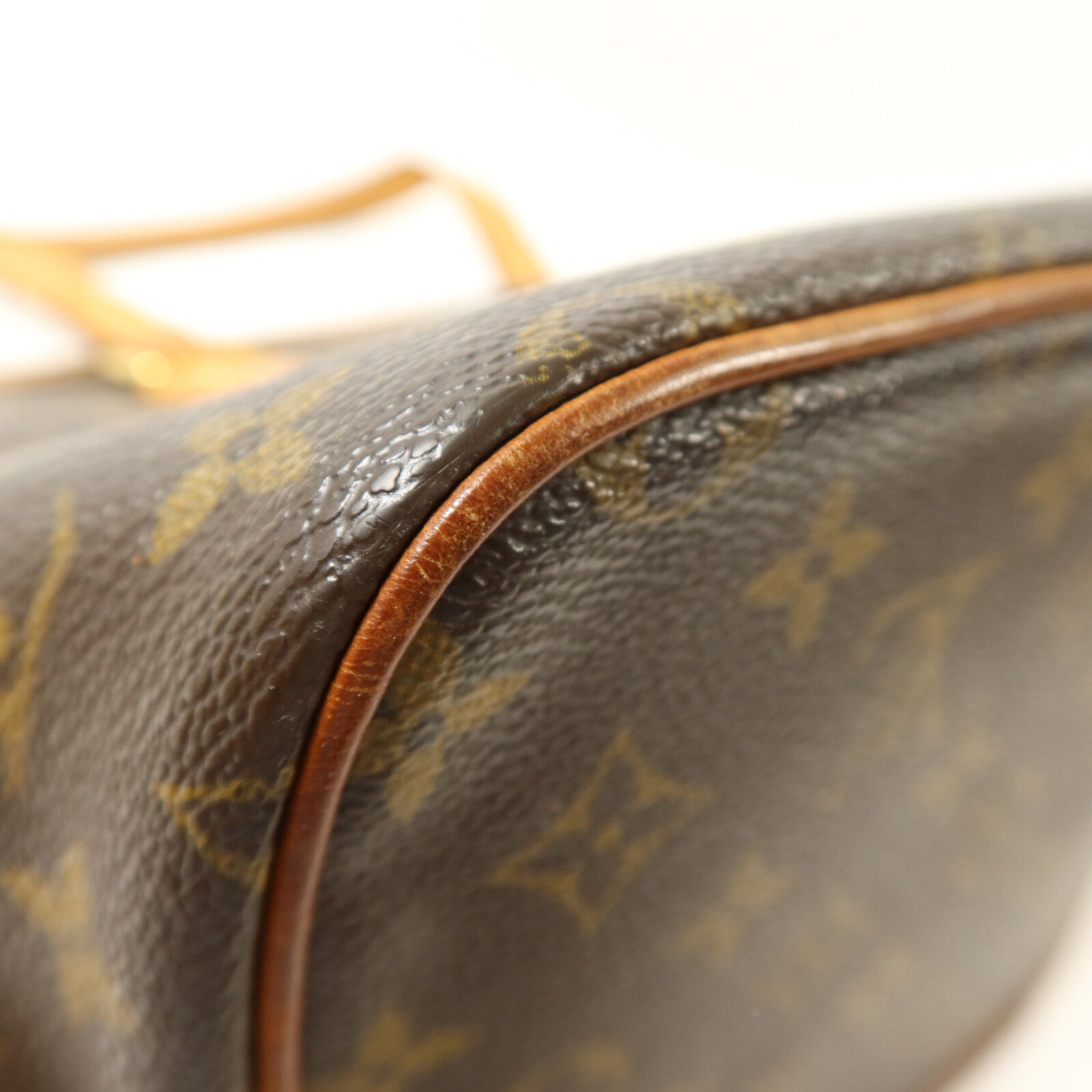 LOUIS VUITTON Monogram Palermo PM手挽肩背兩用袋棕色