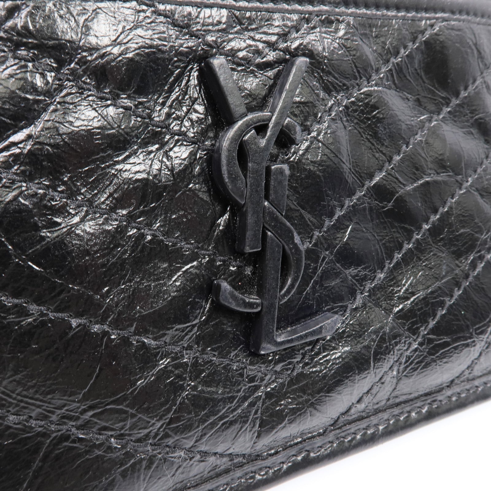 SAINT LAURENT 牛皮皮革Niki Bill Pouch手拿包