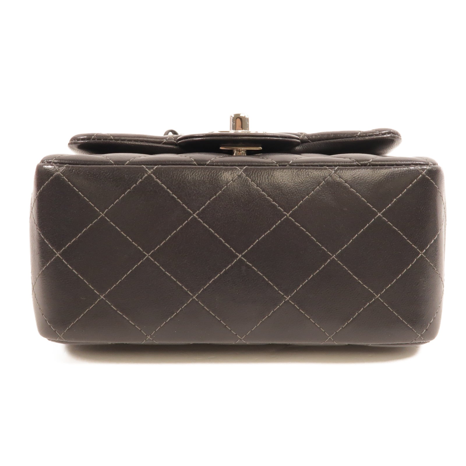 CHANEL 羊皮皮革Mini Classic 17鏈帶肩背袋