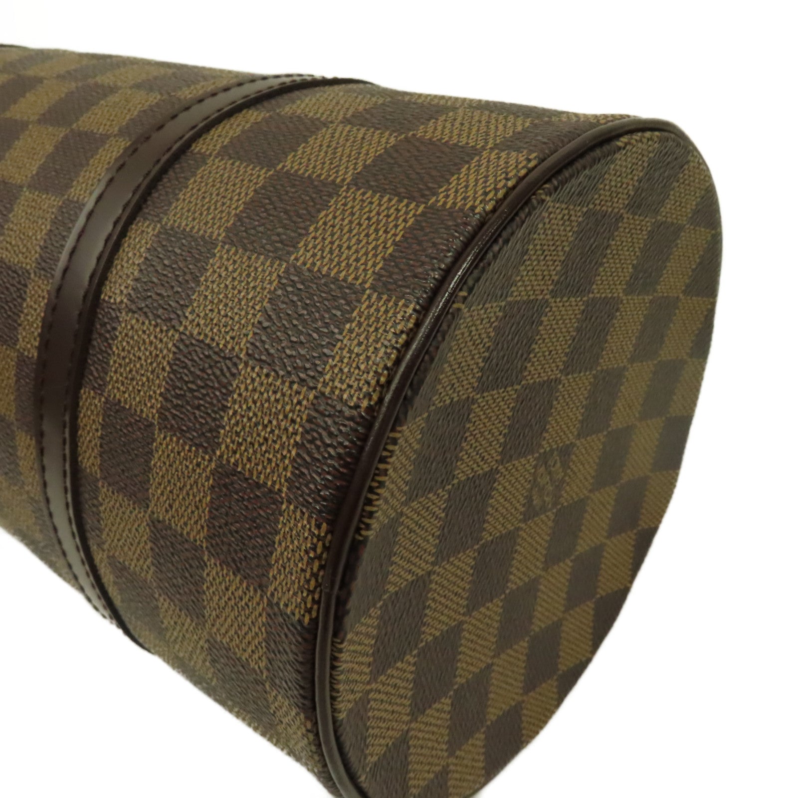 LOUIS VUITTON Damier Papillon GM金扣肩背袋啡色