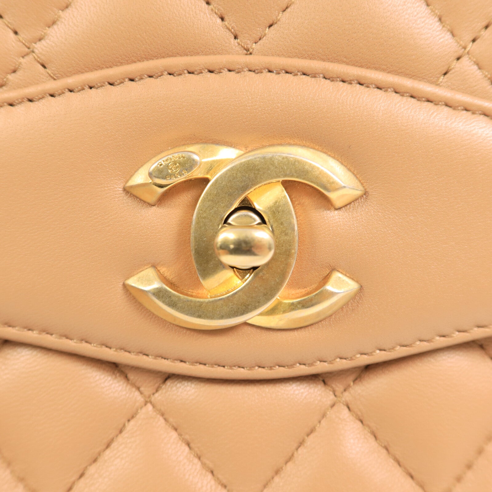 CHANEL 羊皮皮革Chain Shoulder鏈帶肩背袋