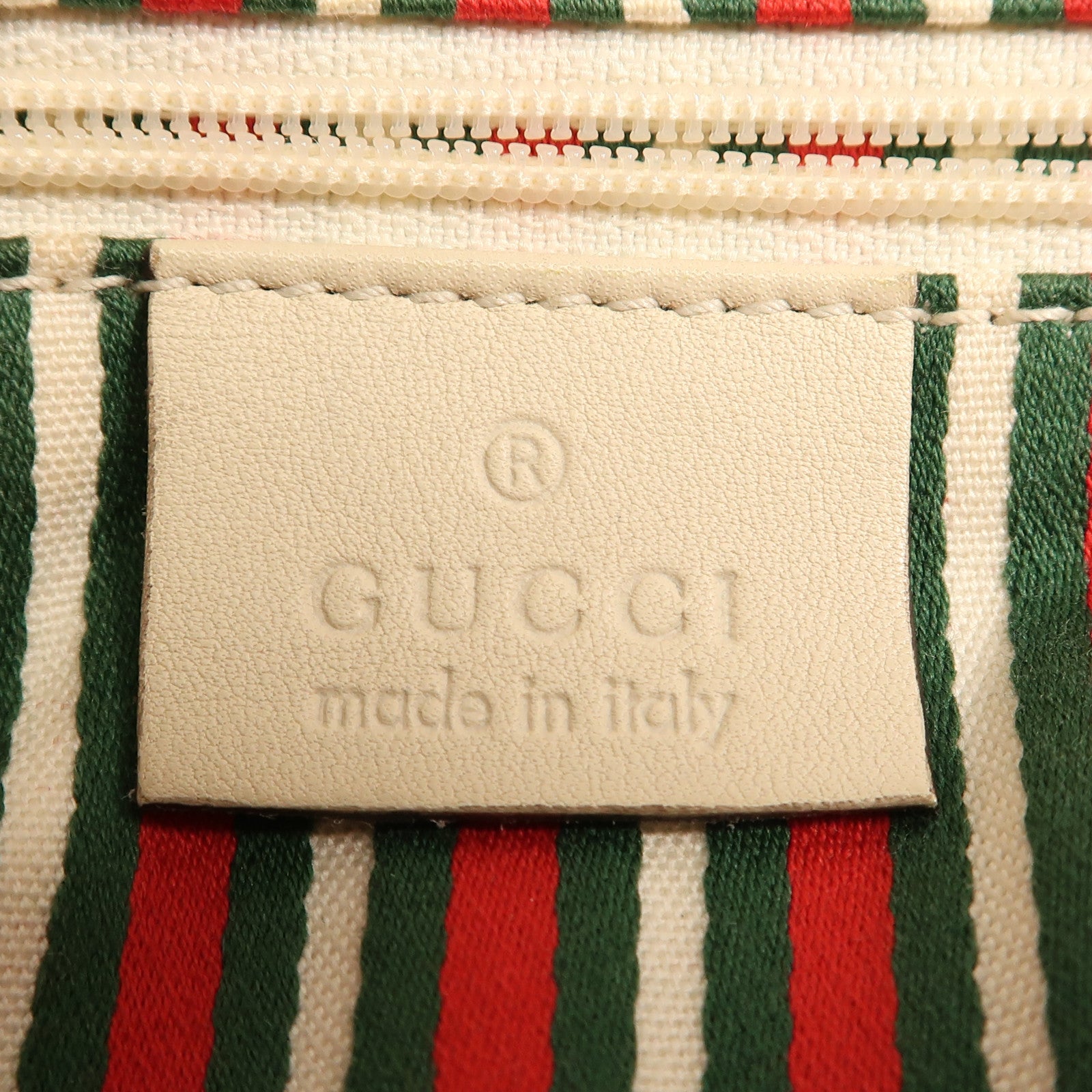 GUCCI 帆布Shoulder Bag金扣肩背袋