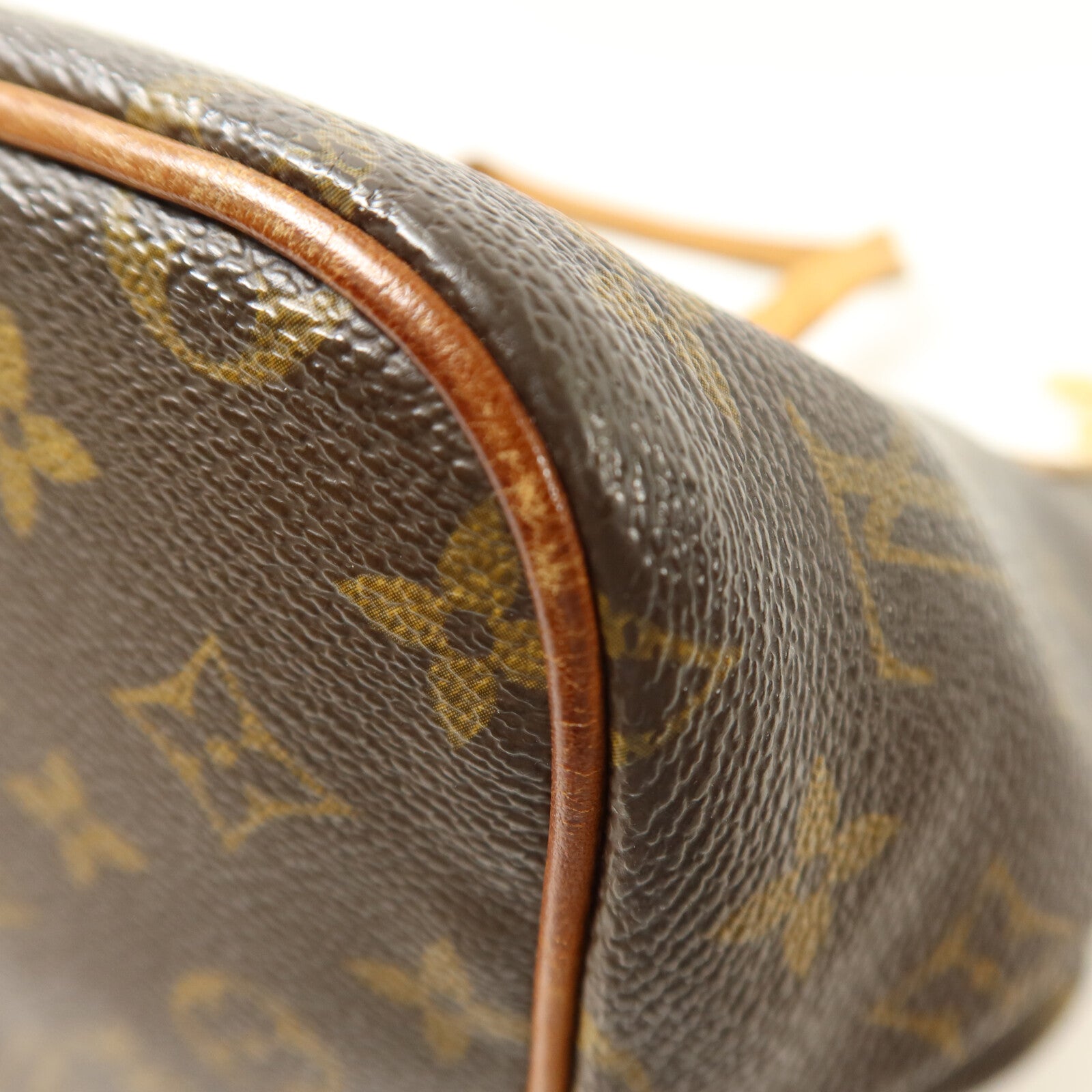 LOUIS VUITTON Monogram Palermo PM手挽肩背兩用袋棕色