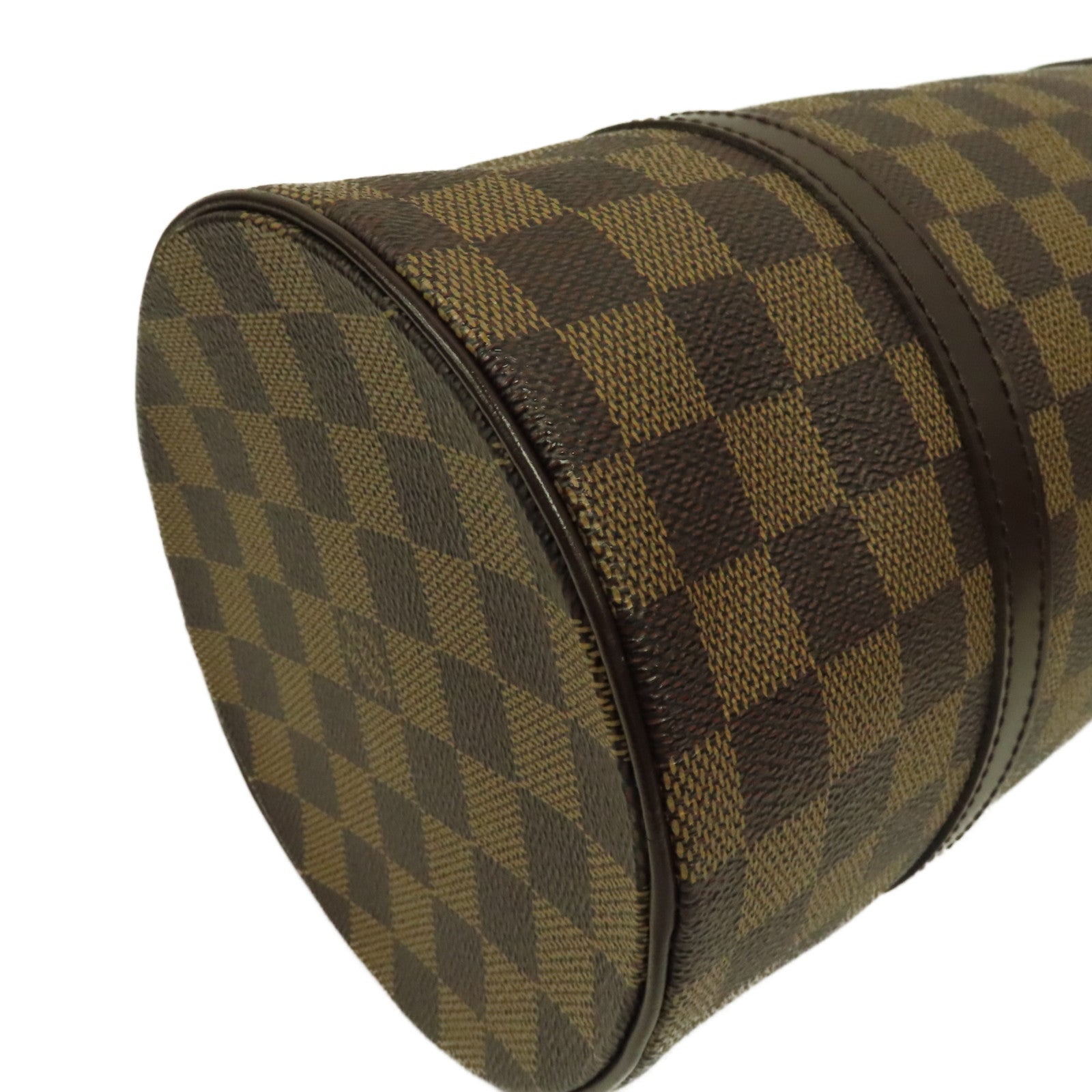LOUIS VUITTON Damier Papillon GM金扣肩背袋啡色