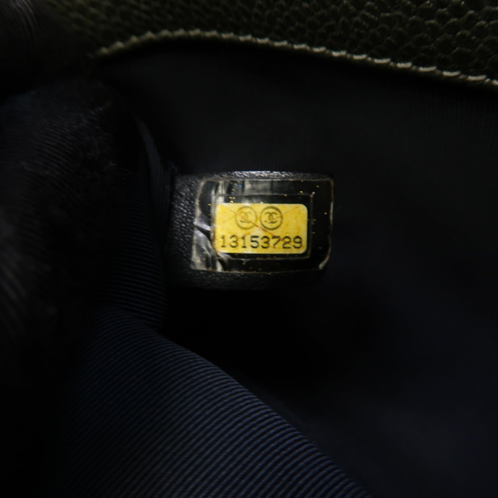 CHANEL 牛皮皮革Chain Shoulder Bag銀扣鏈帶肩背袋灰色