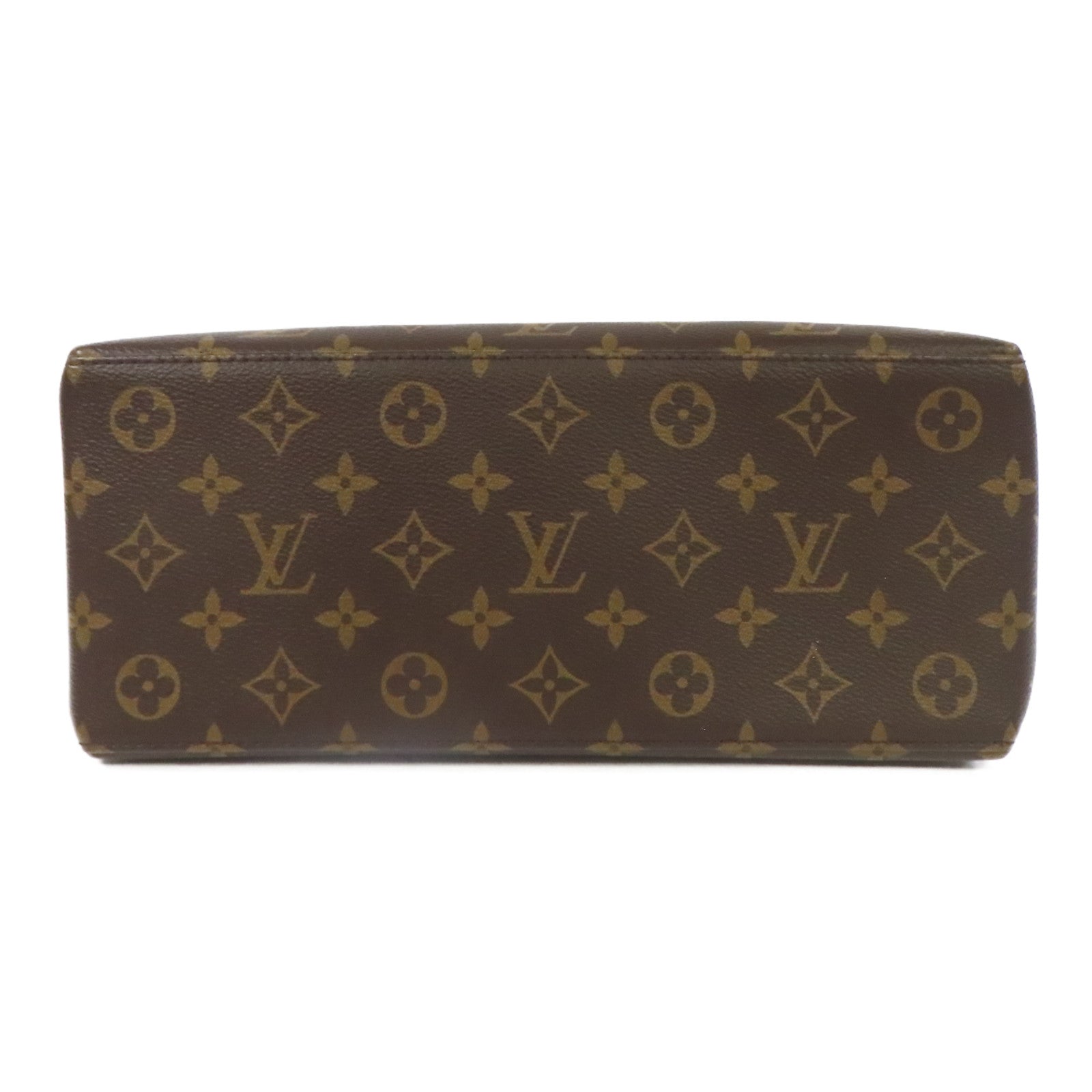LOUIS VUITTON Monogram Petit Palais PM金扣肩背袋啡色