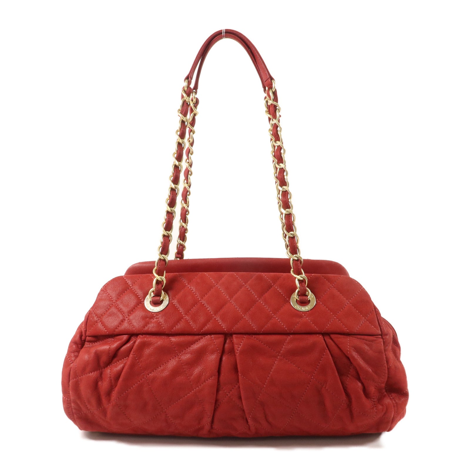 CHANEL 羊皮皮革Shoulder Bag鏈帶肩背袋