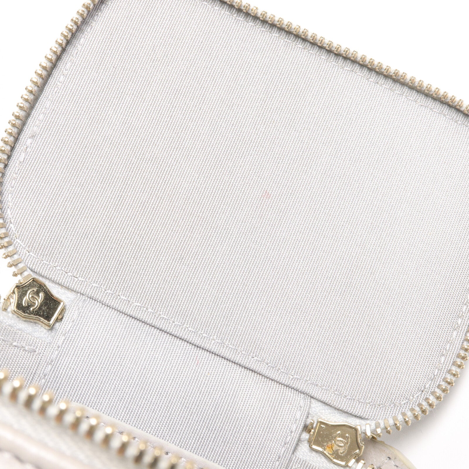 CHANEL 羊皮皮革Mini Vanity Case手挽肩背兩用袋