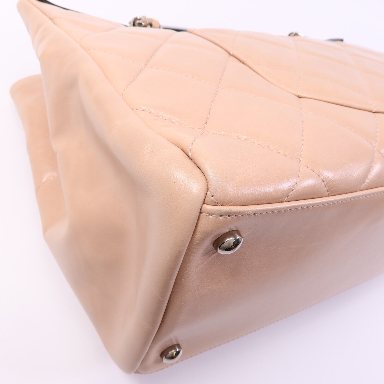 CHANEL 羊皮皮革Chain Shoulder Bag鏈帶肩背袋