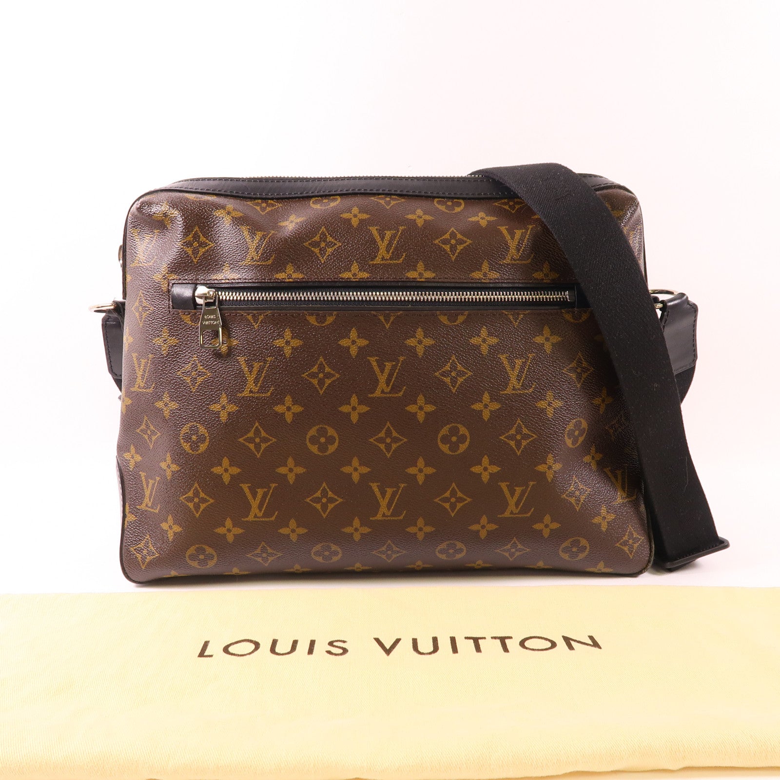 LOUIS VUITTON LV SHW Torres Shoulder Bag M40387 Monogram Macassar Brown