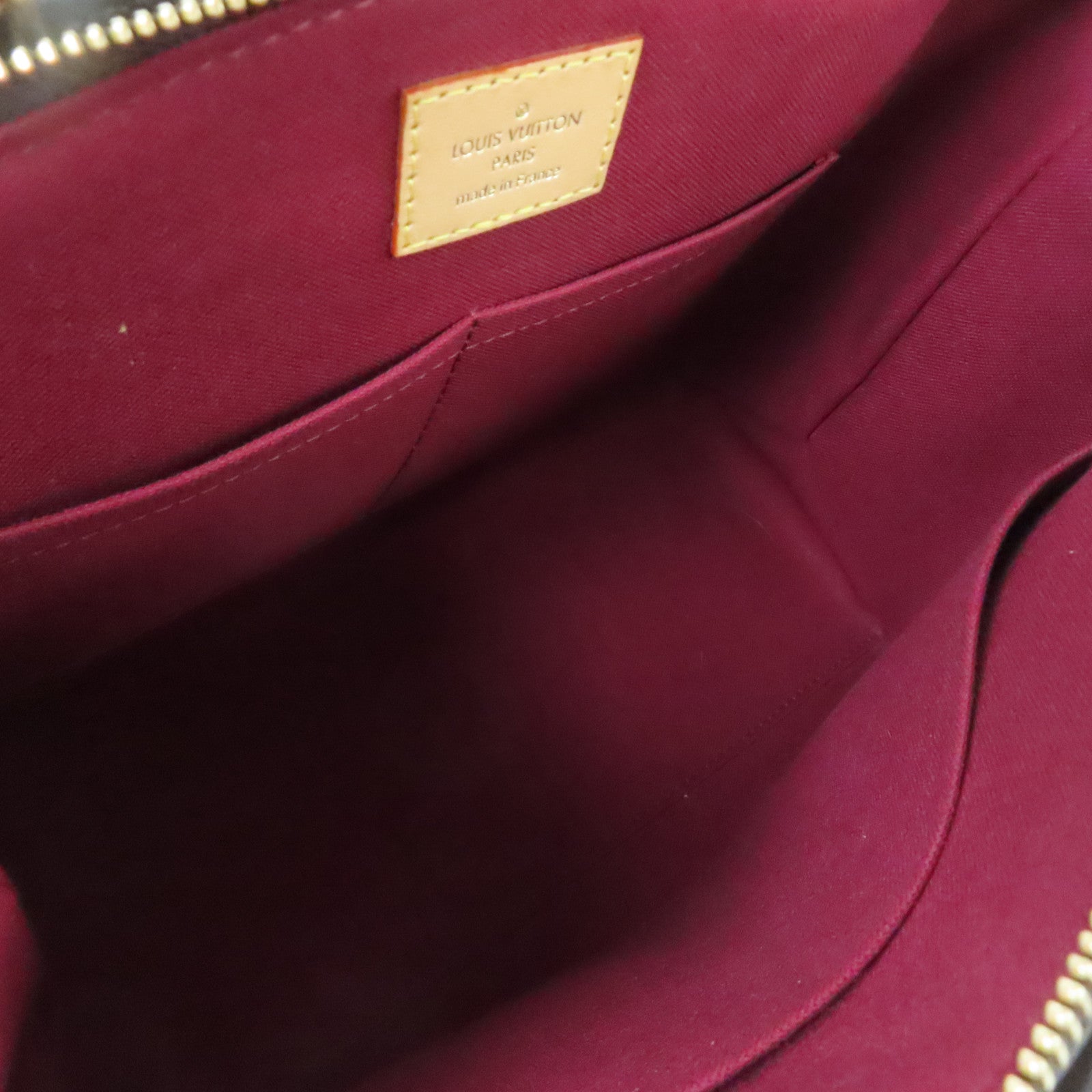 LOUIS VUITTON Monogram Petit Palais PM金扣肩背袋啡色