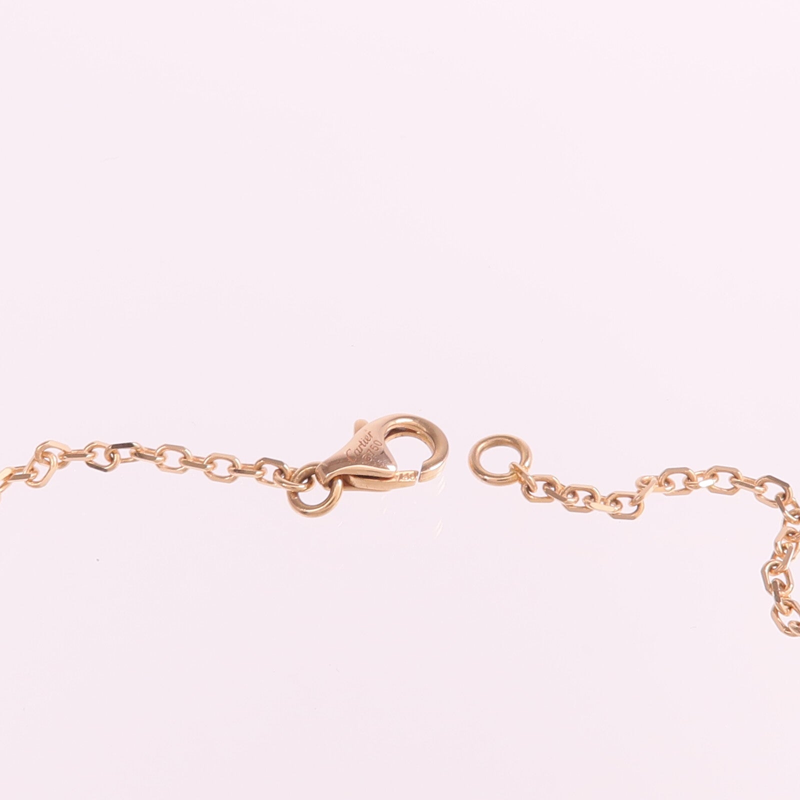 CARTIER 【激減優惠】18K白金/黃金/玫瑰金Trinity Diamond Necklace項鍊