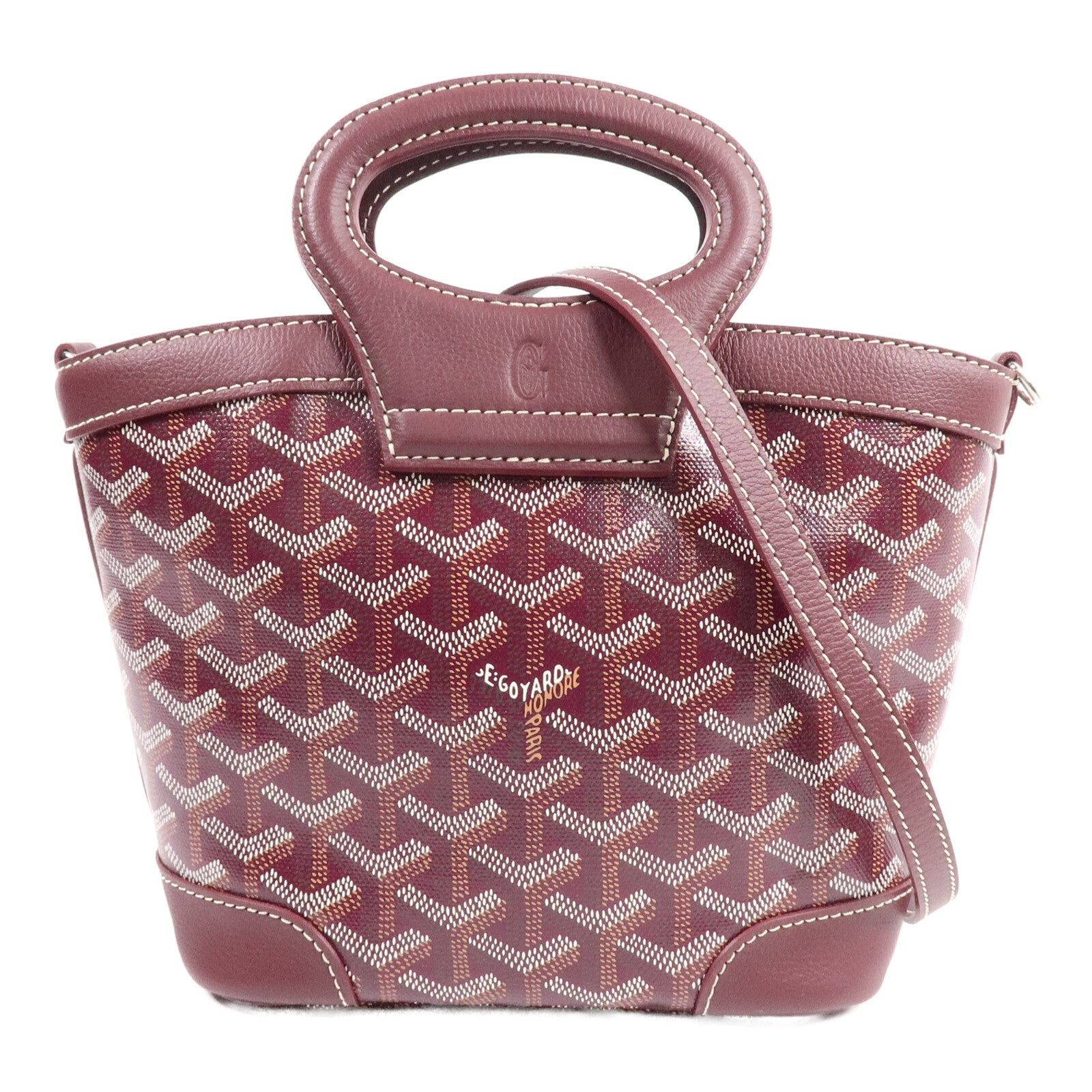 GOYARD 塗層帆布Beluga Mini手挽肩背兩用袋