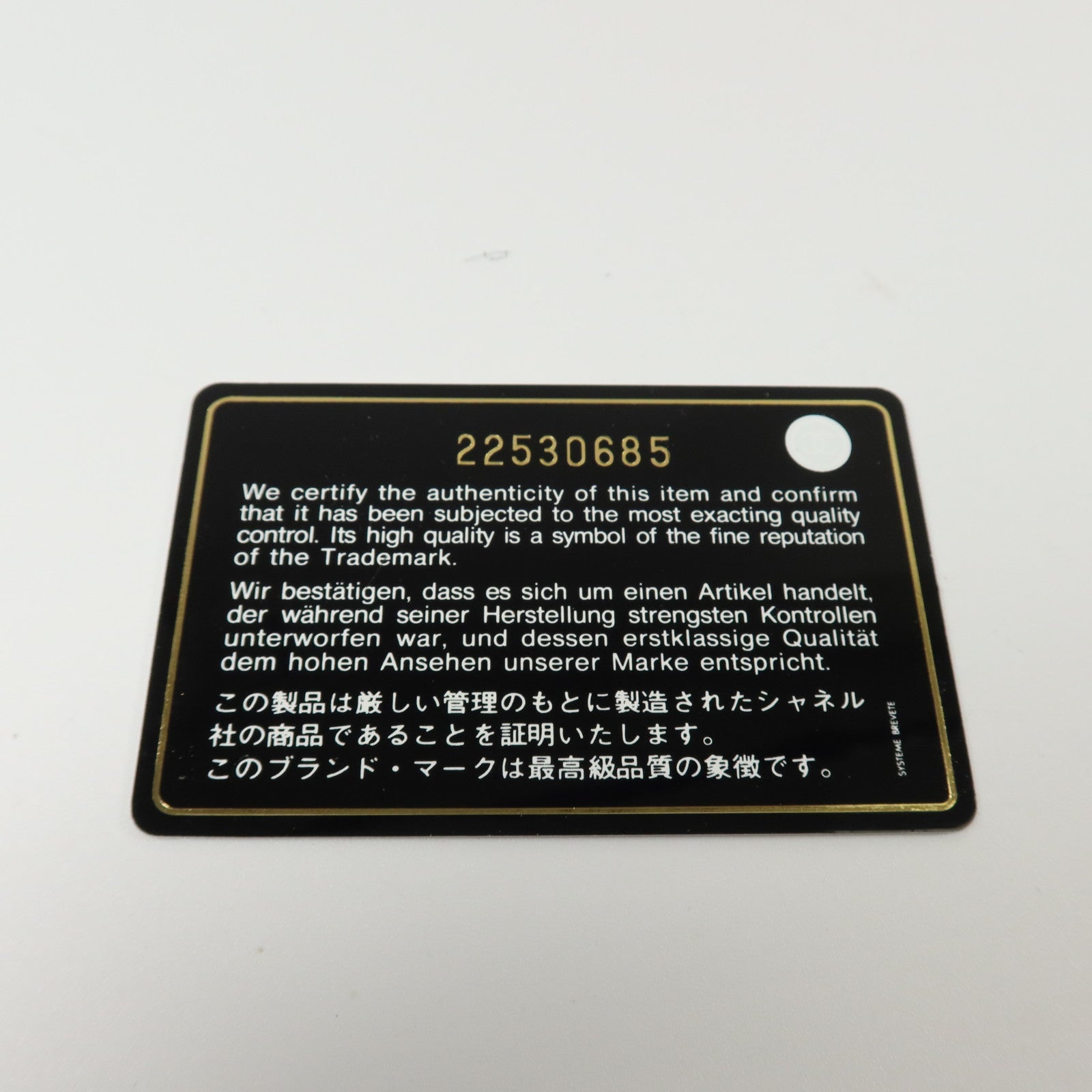 CHANEL 羊皮皮革Long Wallet銀扣長錢包