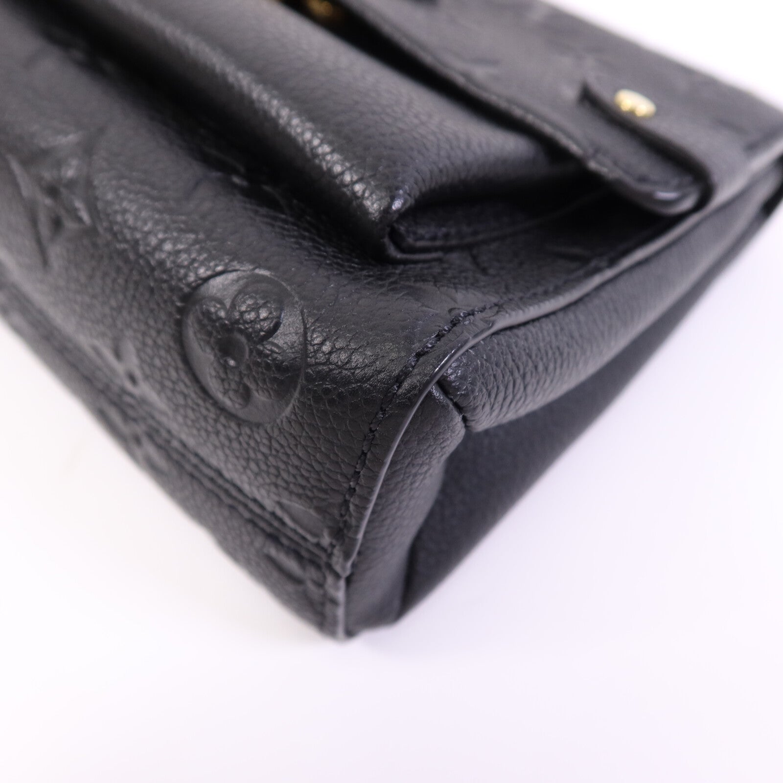 LOUIS VUITTON Monogram Empreinte Vavin BB金扣鏈帶肩背袋