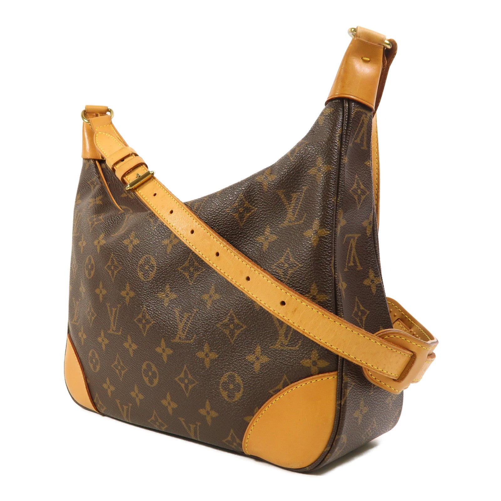 LOUIS VUITTON Monogram Boulogne金扣肩背袋