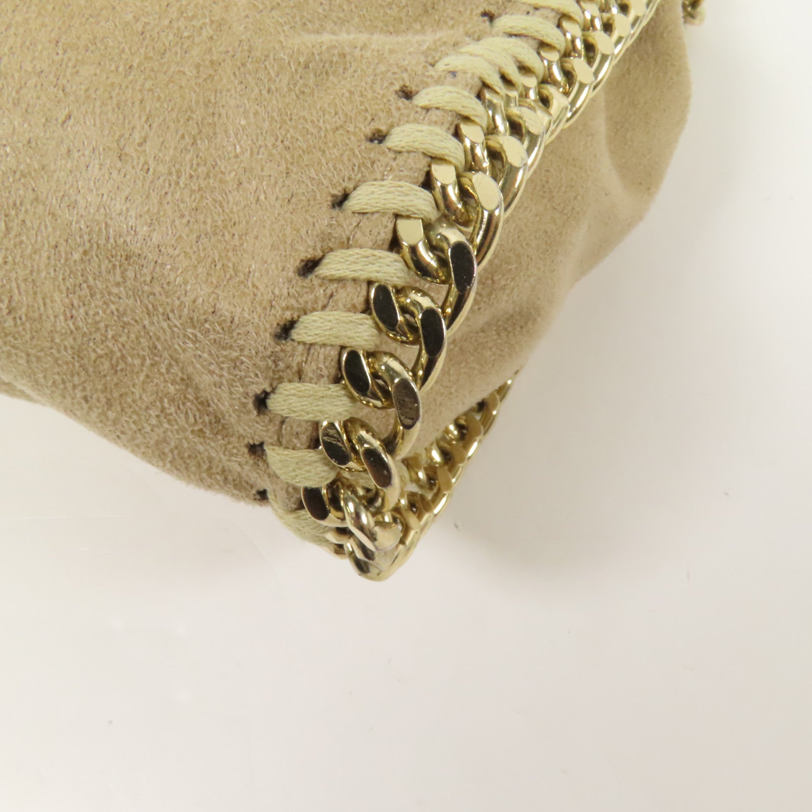 SELECTION 聚酯纖維Chain Bag金扣鏈帶手挽肩背兩用袋