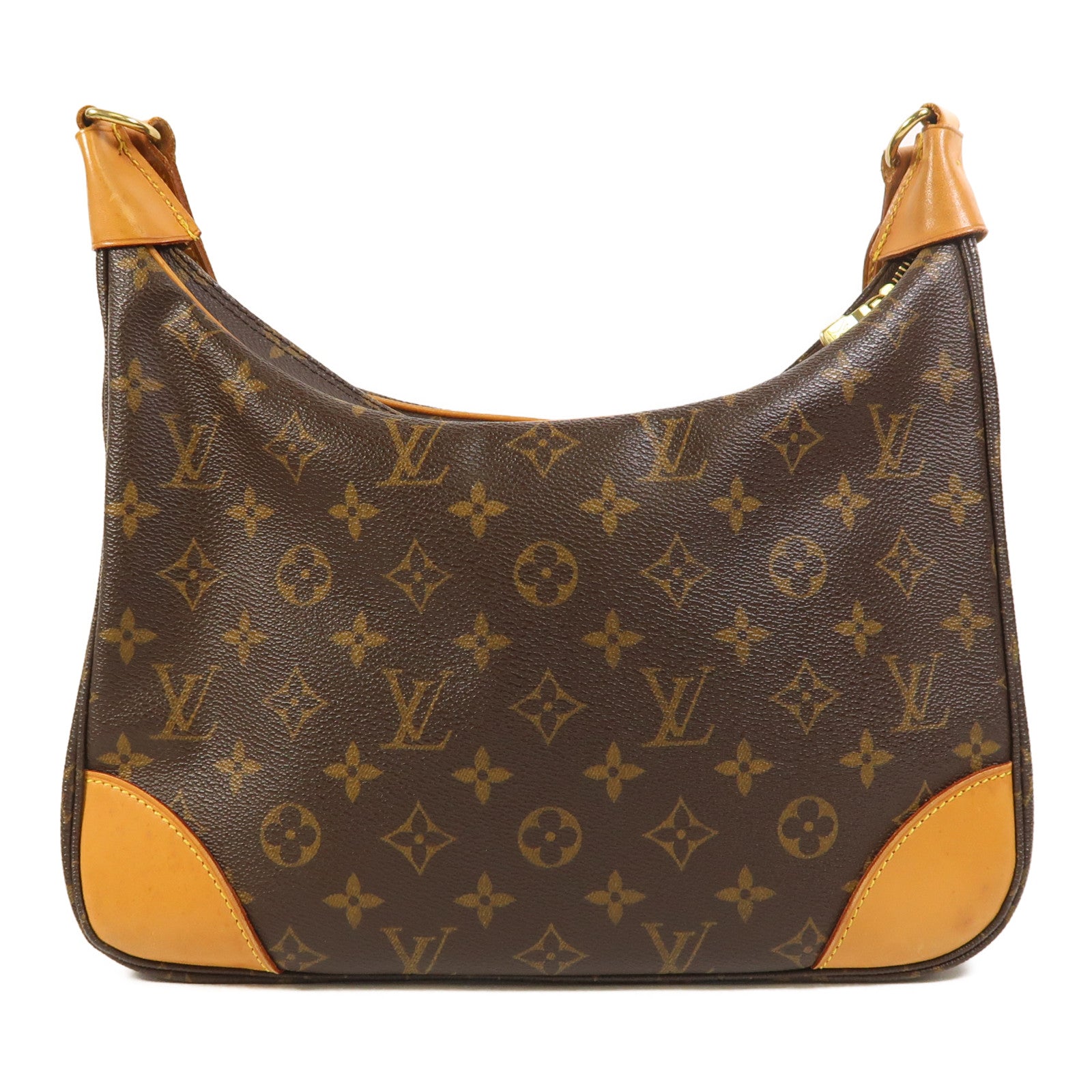 LOUIS VUITTON Monogram Boulogne金扣肩背袋