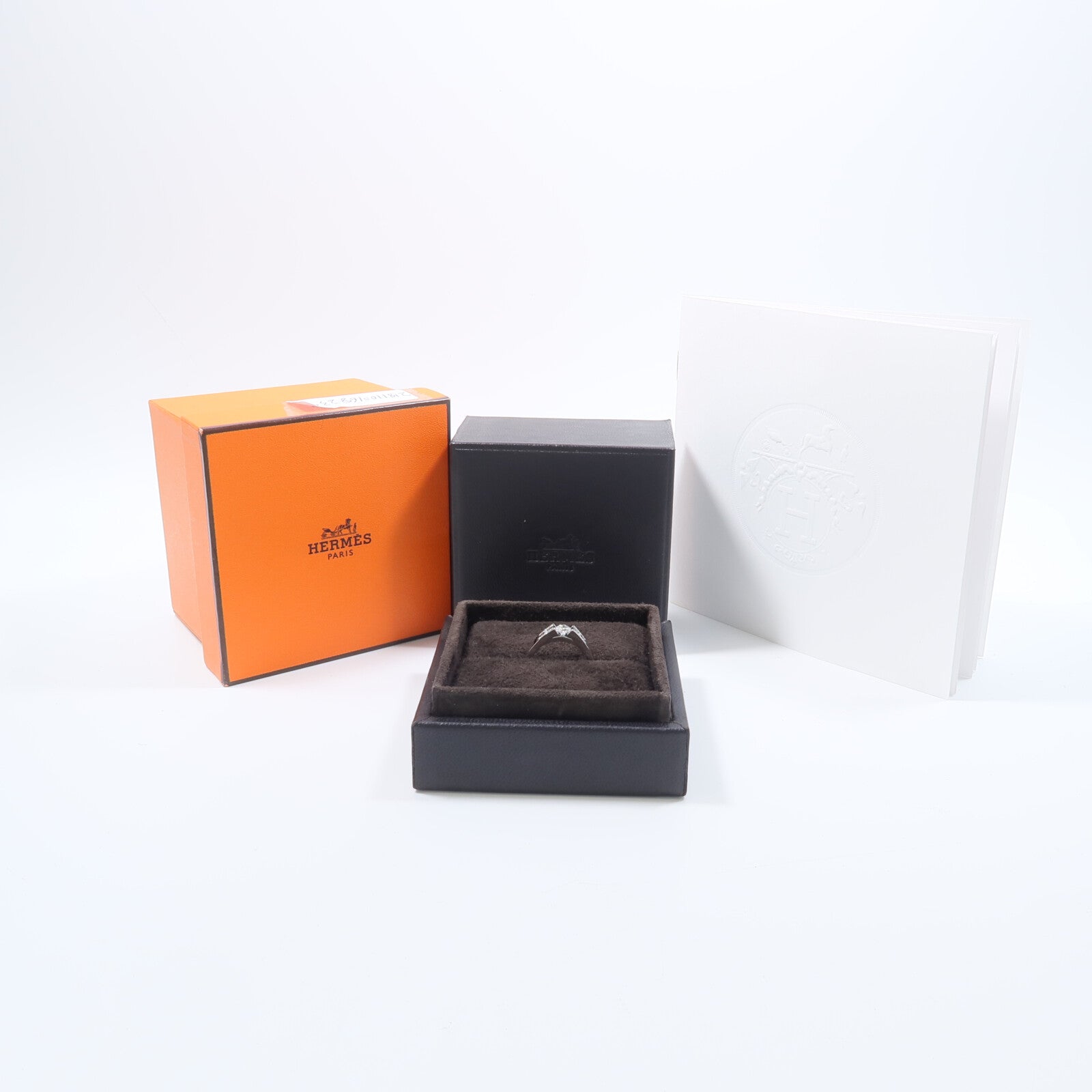 HERMES 18K白金Diamond Ring鑽石戒指