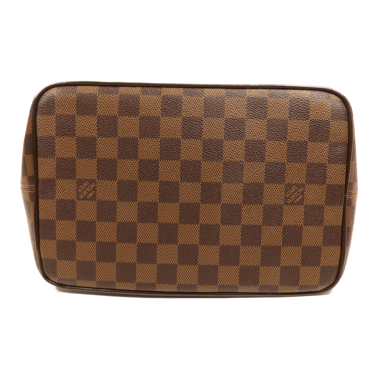 LOUIS VUITTON Damier Bergamo PM金扣手挽肩背兩用袋