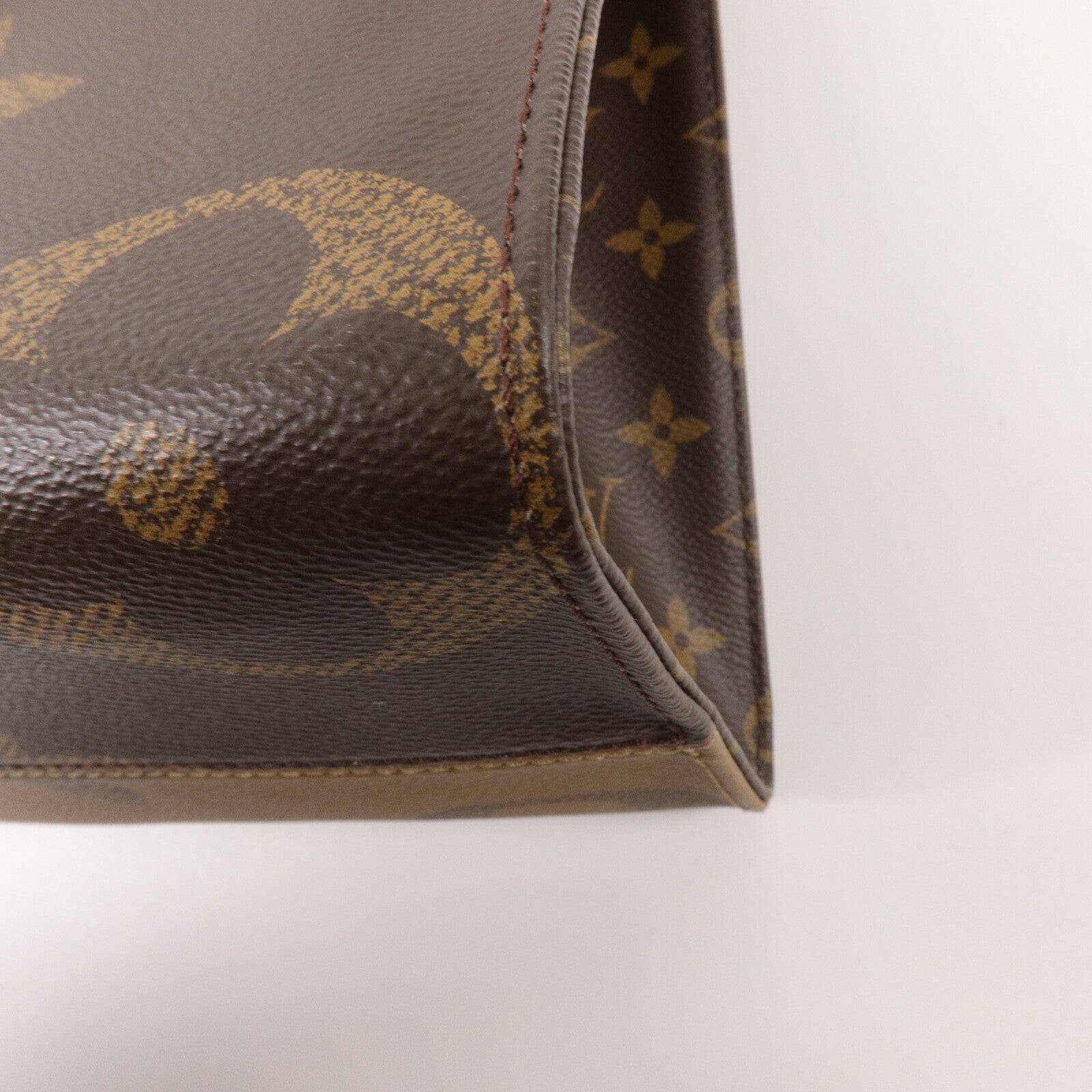 LOUIS VUITTON Monogram Giant On The Go MM手挽肩背兩用袋