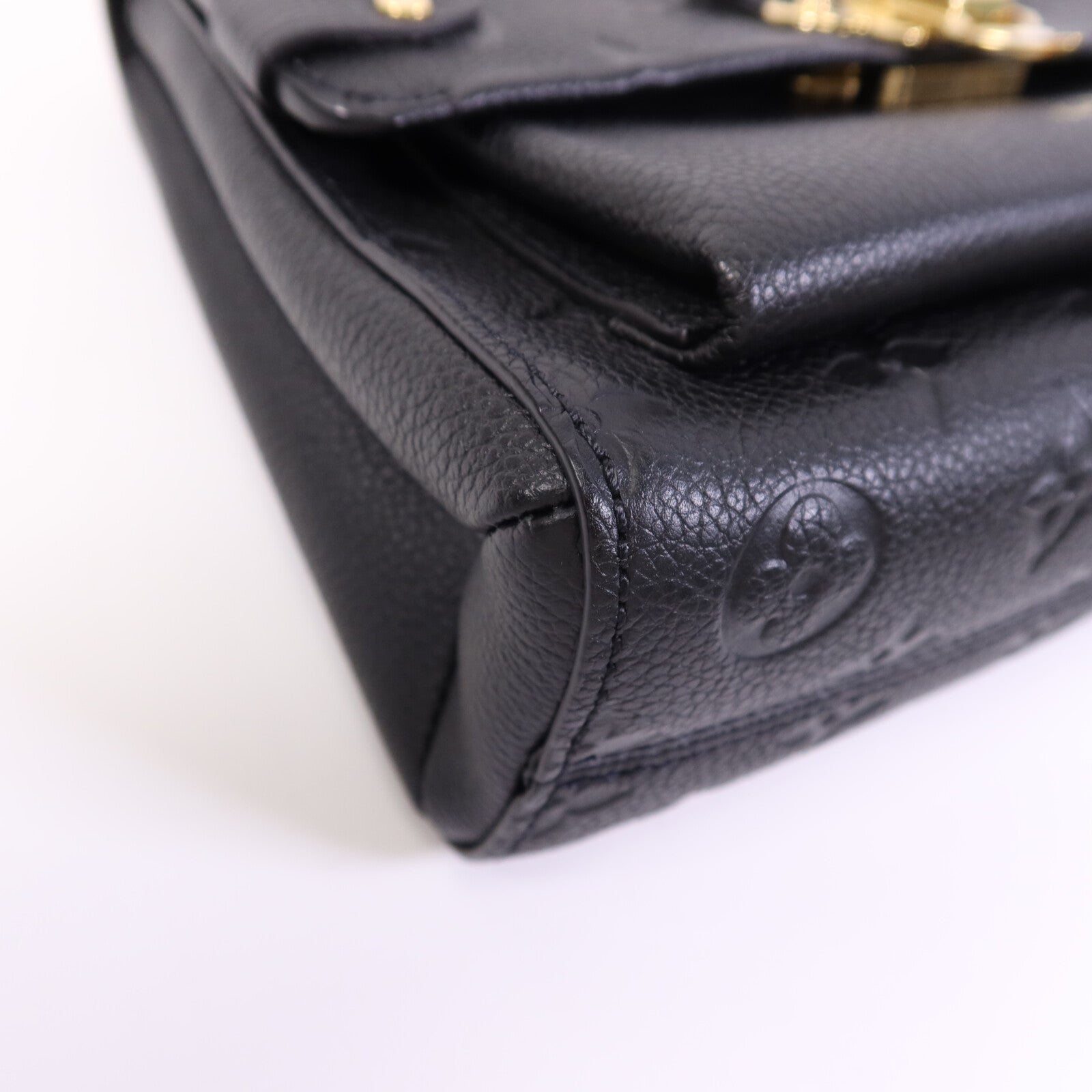 LOUIS VUITTON Monogram Empreinte Vavin BB金扣鏈帶肩背袋