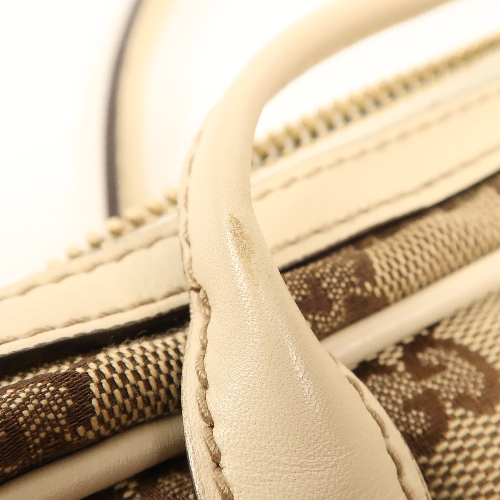 GUCCI 帆布Shoulder Bag金扣肩背袋