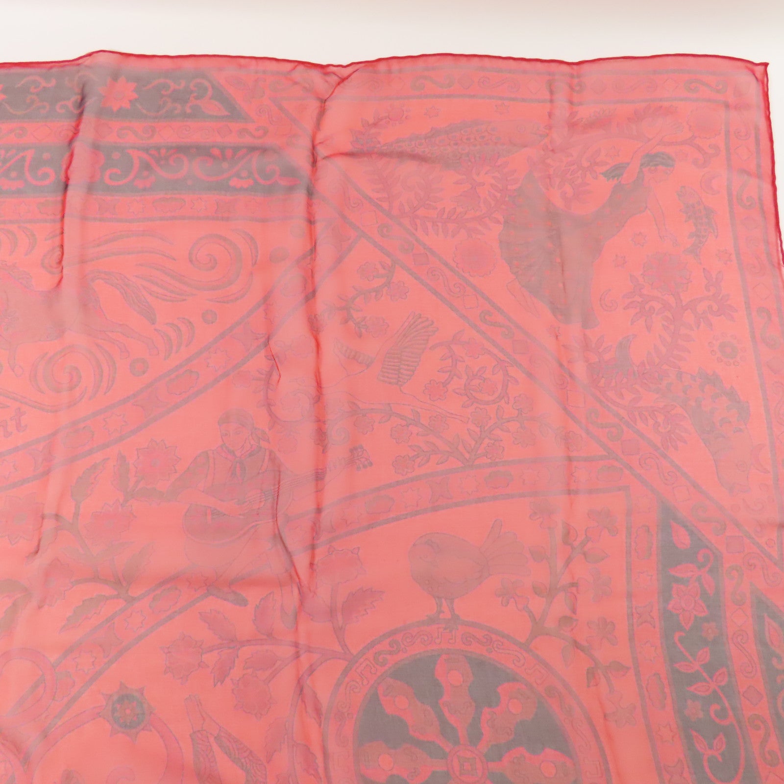HERMES 絲質Scarf絲巾