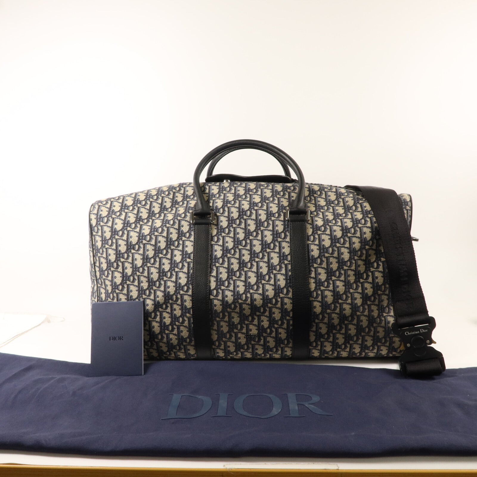Dior 帆布Dior Oblique Lingot 50手挽肩背兩用袋