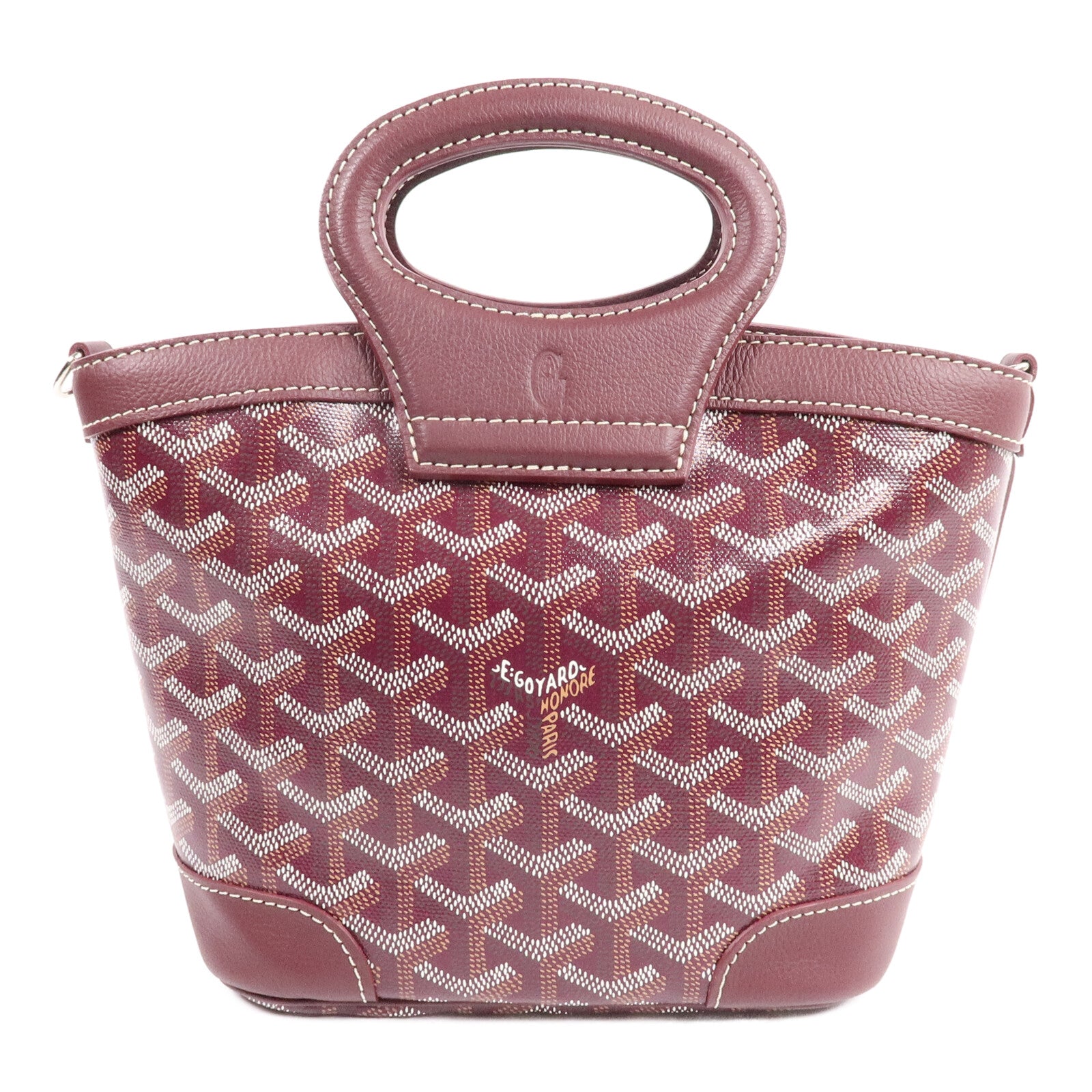 GOYARD 塗層帆布Beluga Mini手挽肩背兩用袋