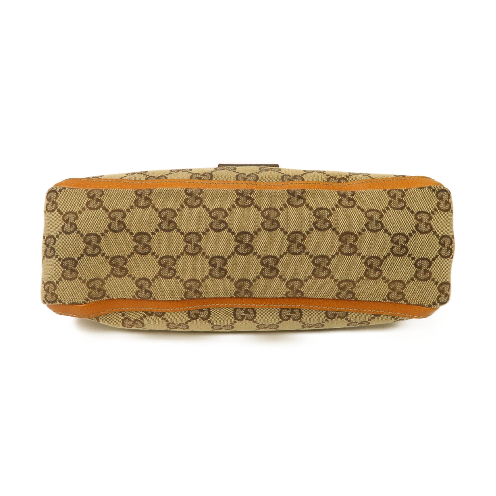GUCCI 帆布Hand Bag金扣手挽袋橙色