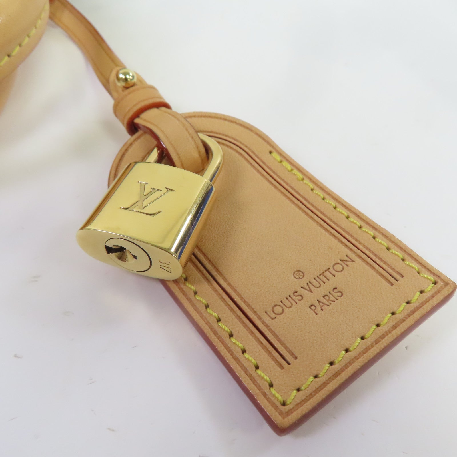 LOUIS VUITTON Monogram Petit Palais PM金扣肩背袋啡色