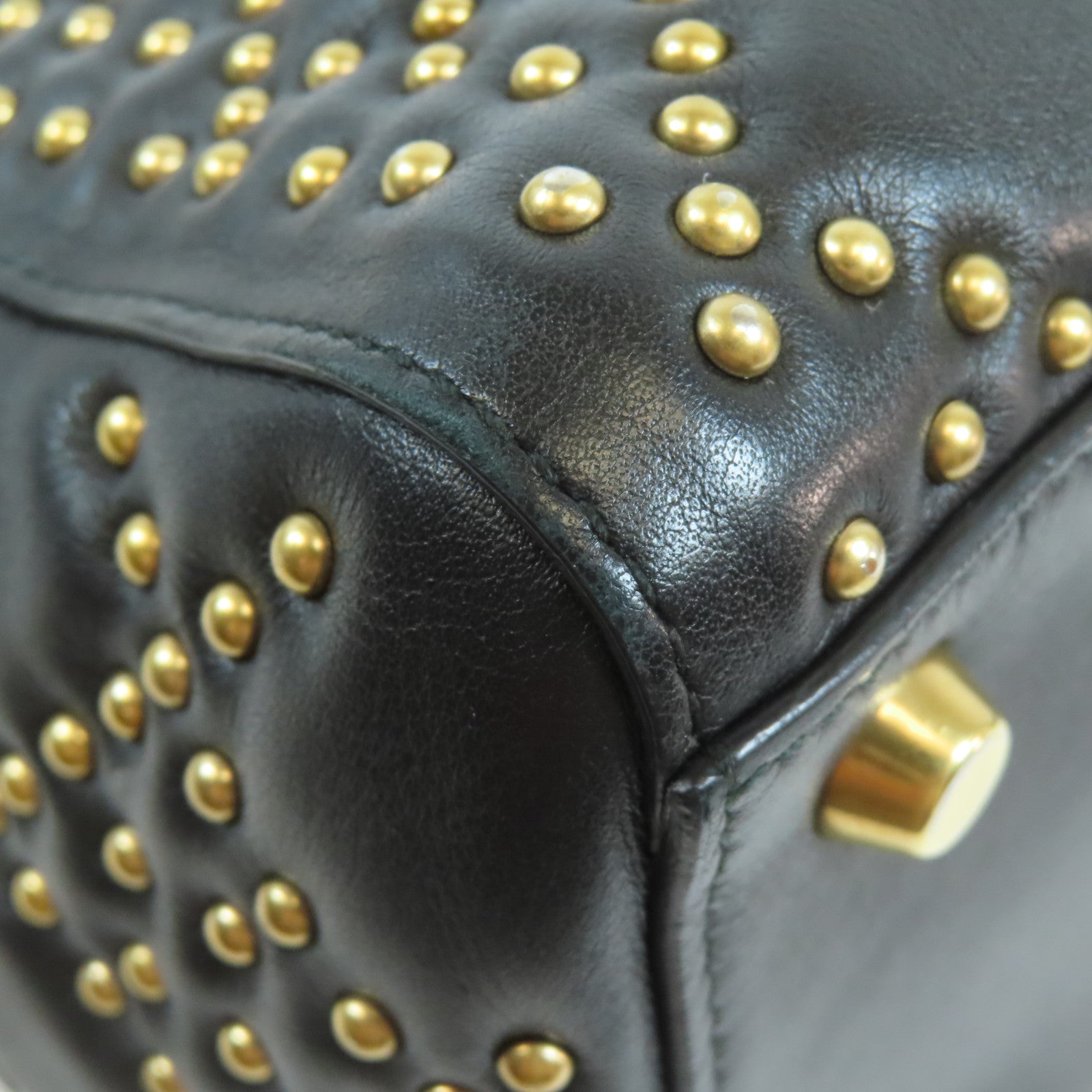 Dior 羊皮皮革Lady Dior金扣手挽肩背兩用袋