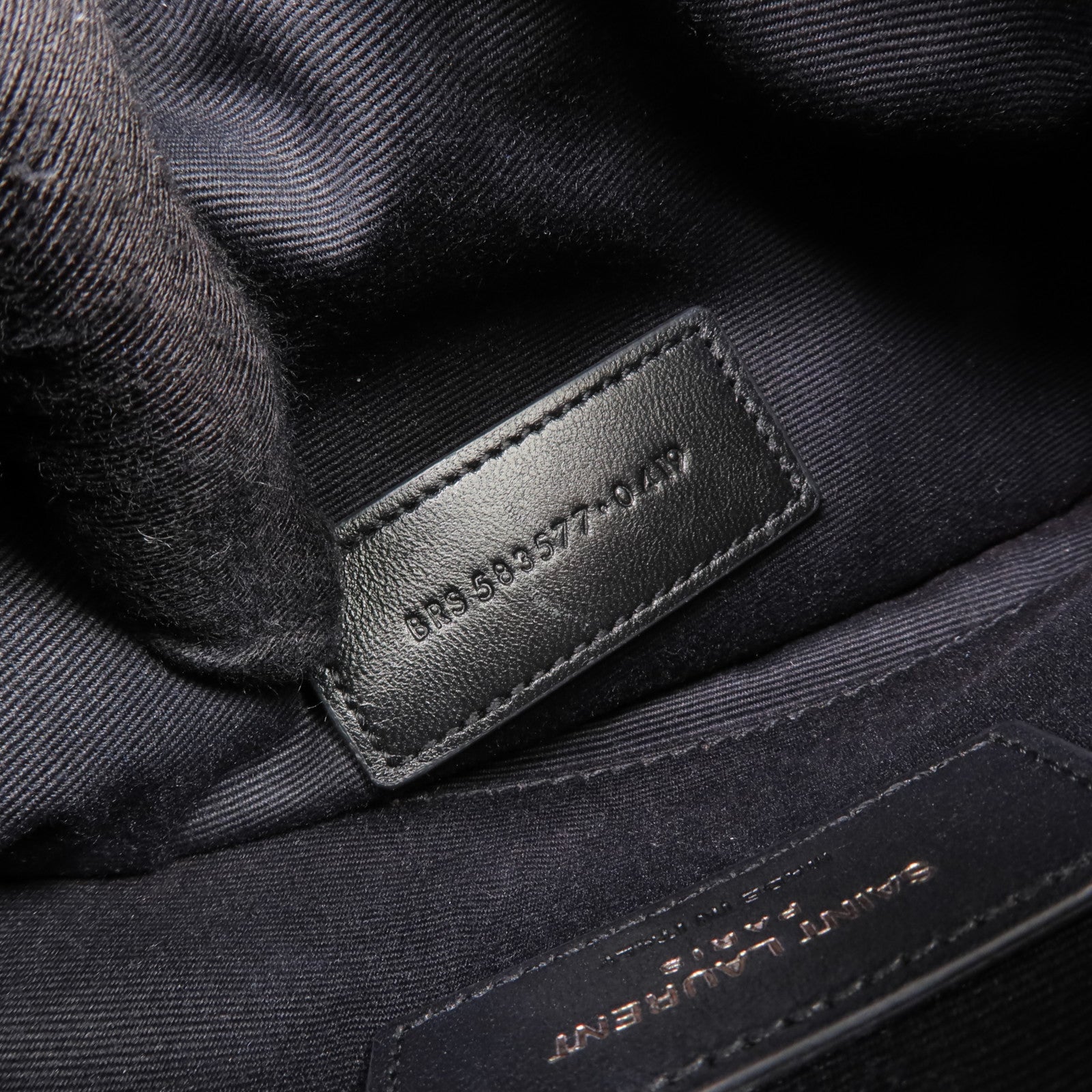 SAINT LAURENT 牛皮皮革Niki Bill Pouch手拿包