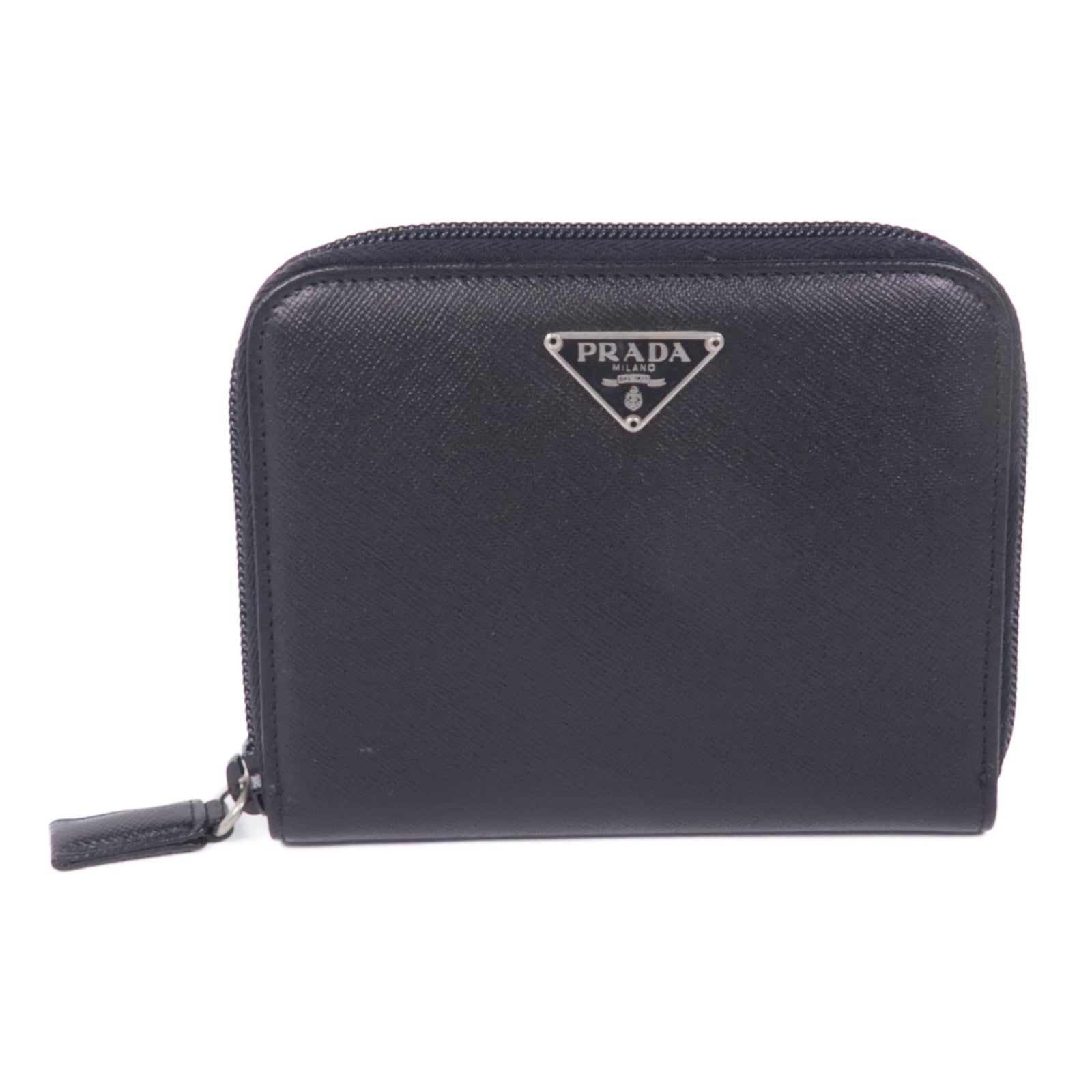 PRADA 牛皮皮革Zipped Wallet錢包