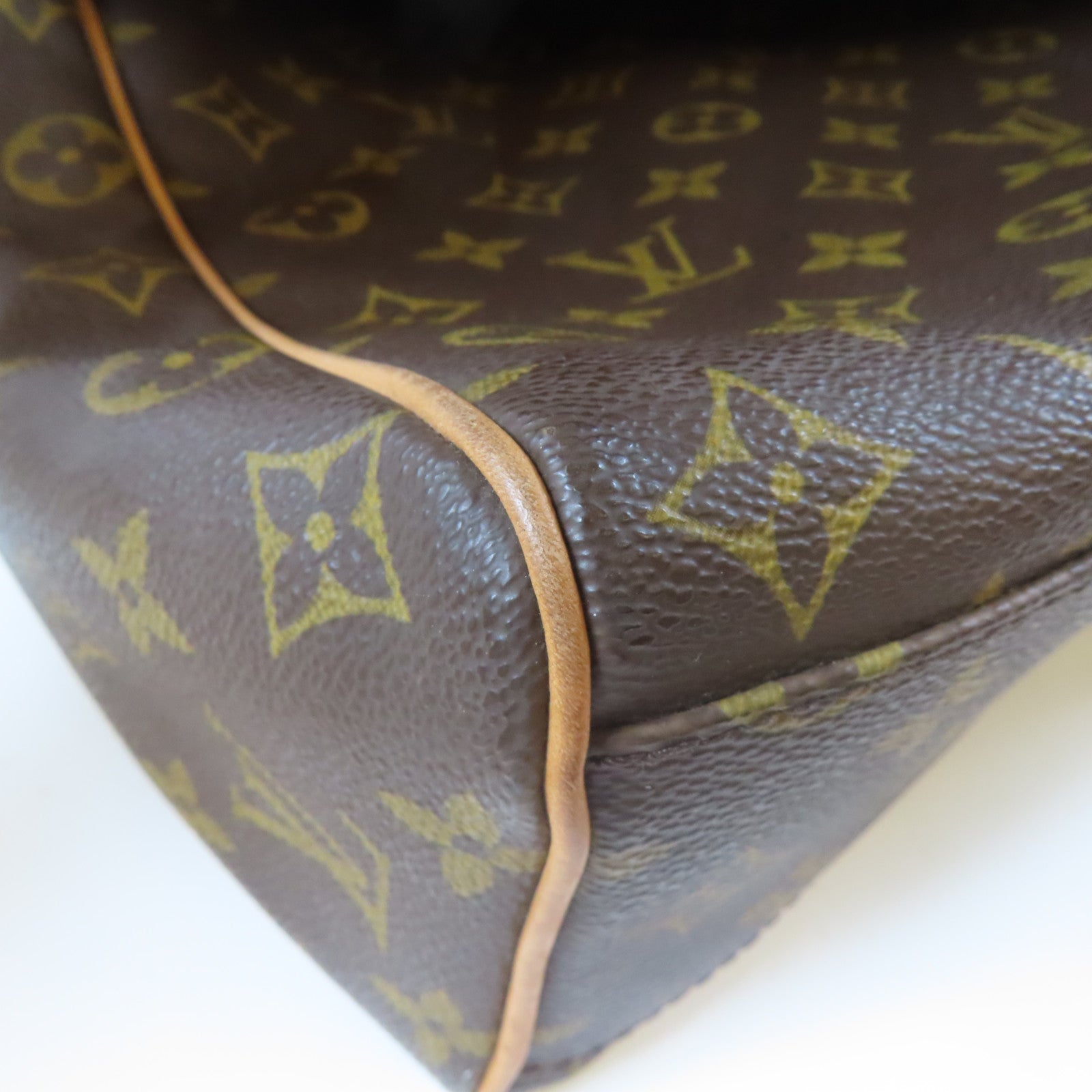 LOUIS VUITTON Monogram Abbeses金扣肩背袋啡色