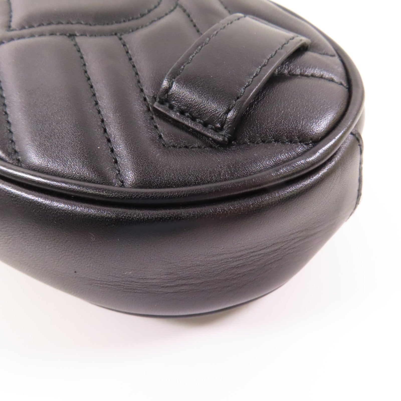 GUCCI 皮革GG Marmont金扣腰包