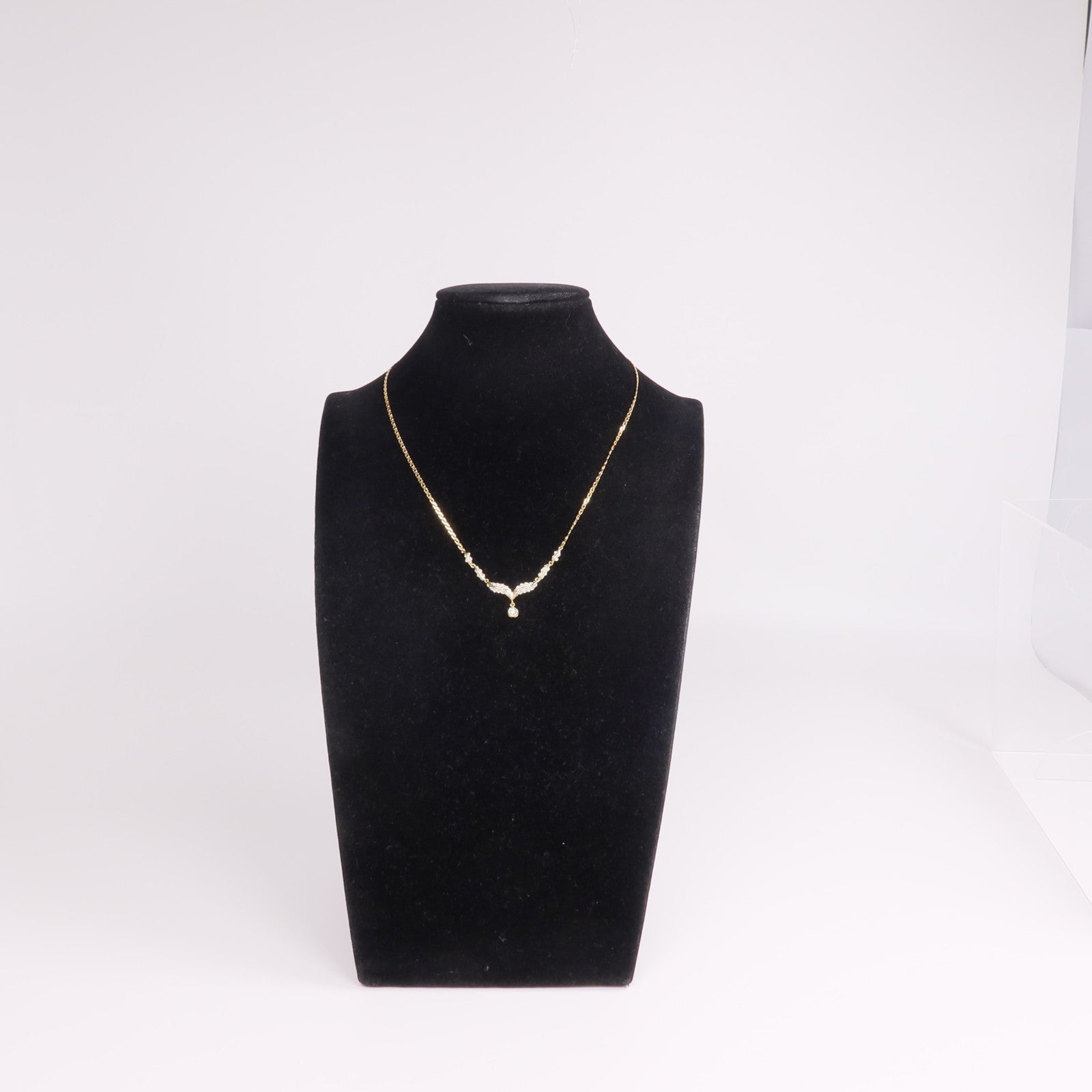 JEWELRY 18K黃金Diamond Necklace鑽石項鍊