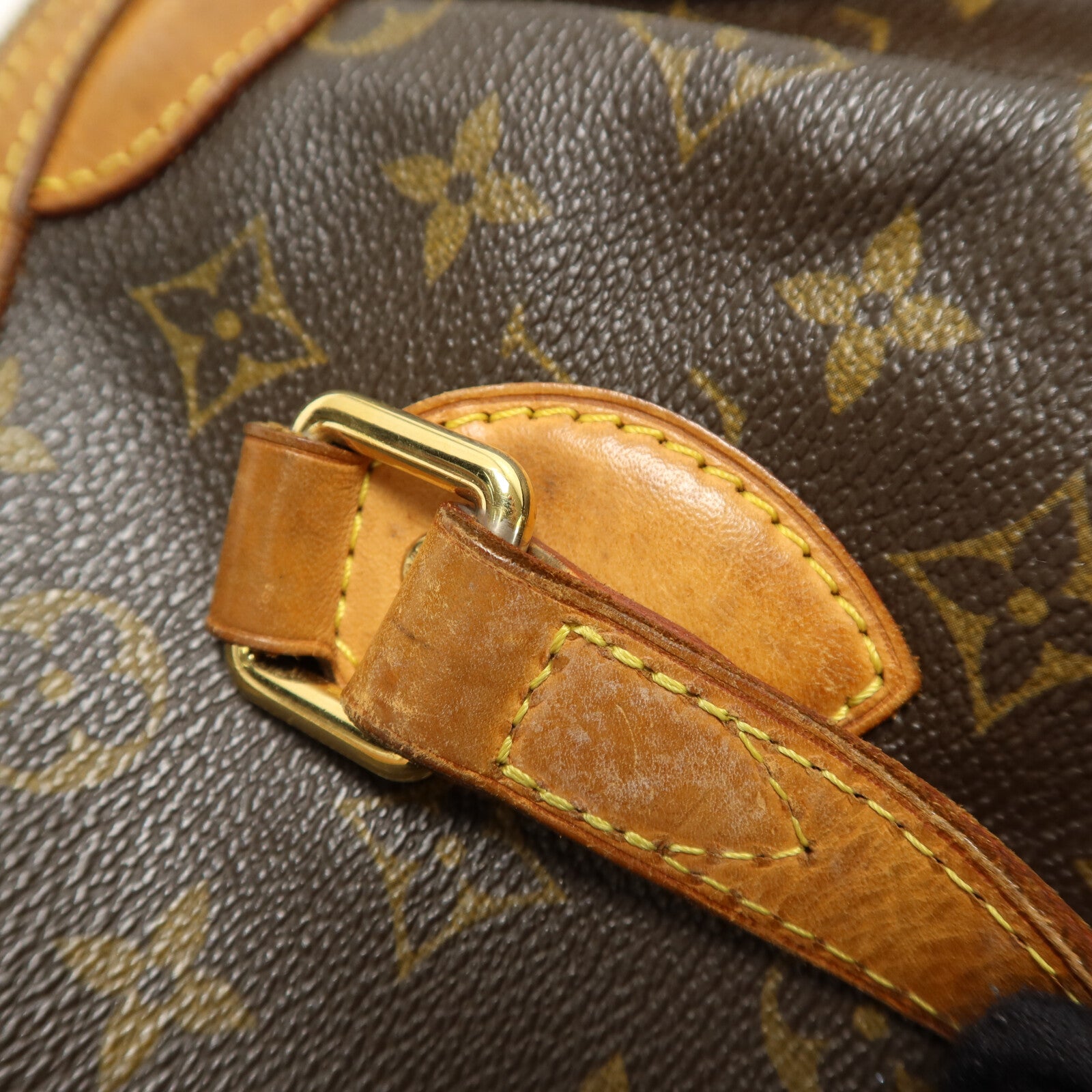 LOUIS VUITTON Monogram Palermo PM手挽肩背兩用袋棕色