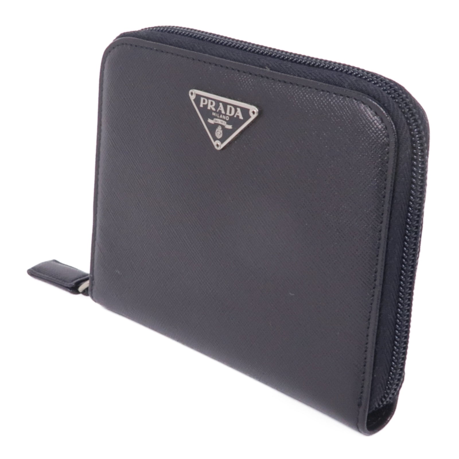 PRADA 牛皮皮革Zipped Wallet錢包